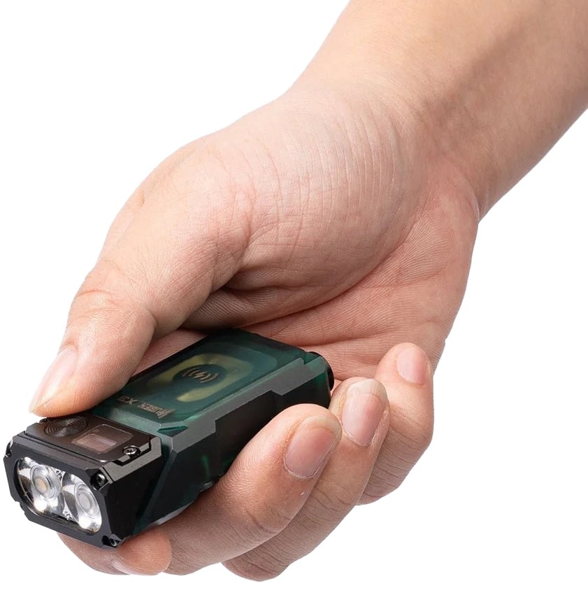 Lampe torche X3 Pro Green + Aluminum Charging Box - 700 lumens Wuben