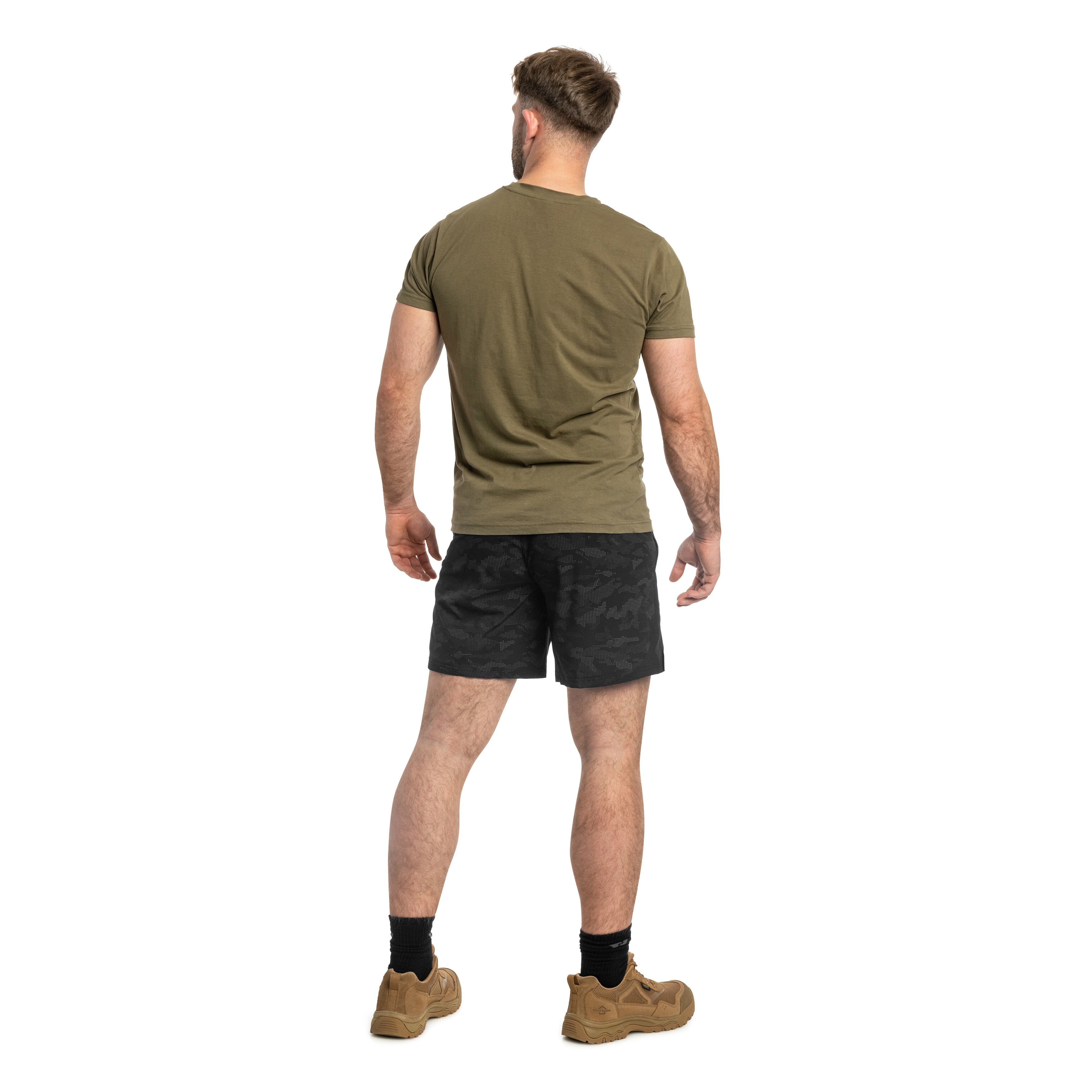 Short Training M-Tac - Black Reflective Camo