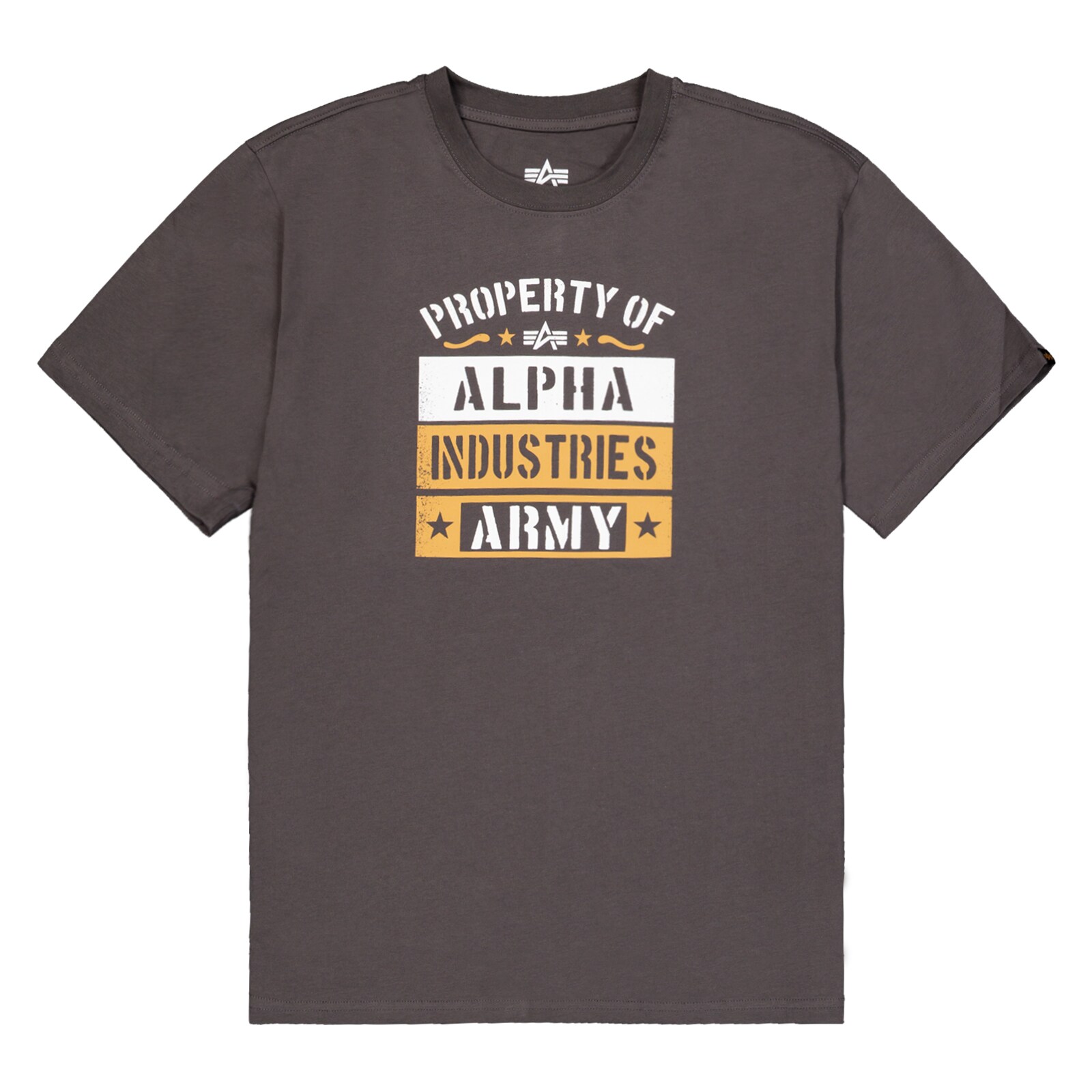 T-shirt Army Property Alpha Industries - Vintage Grey