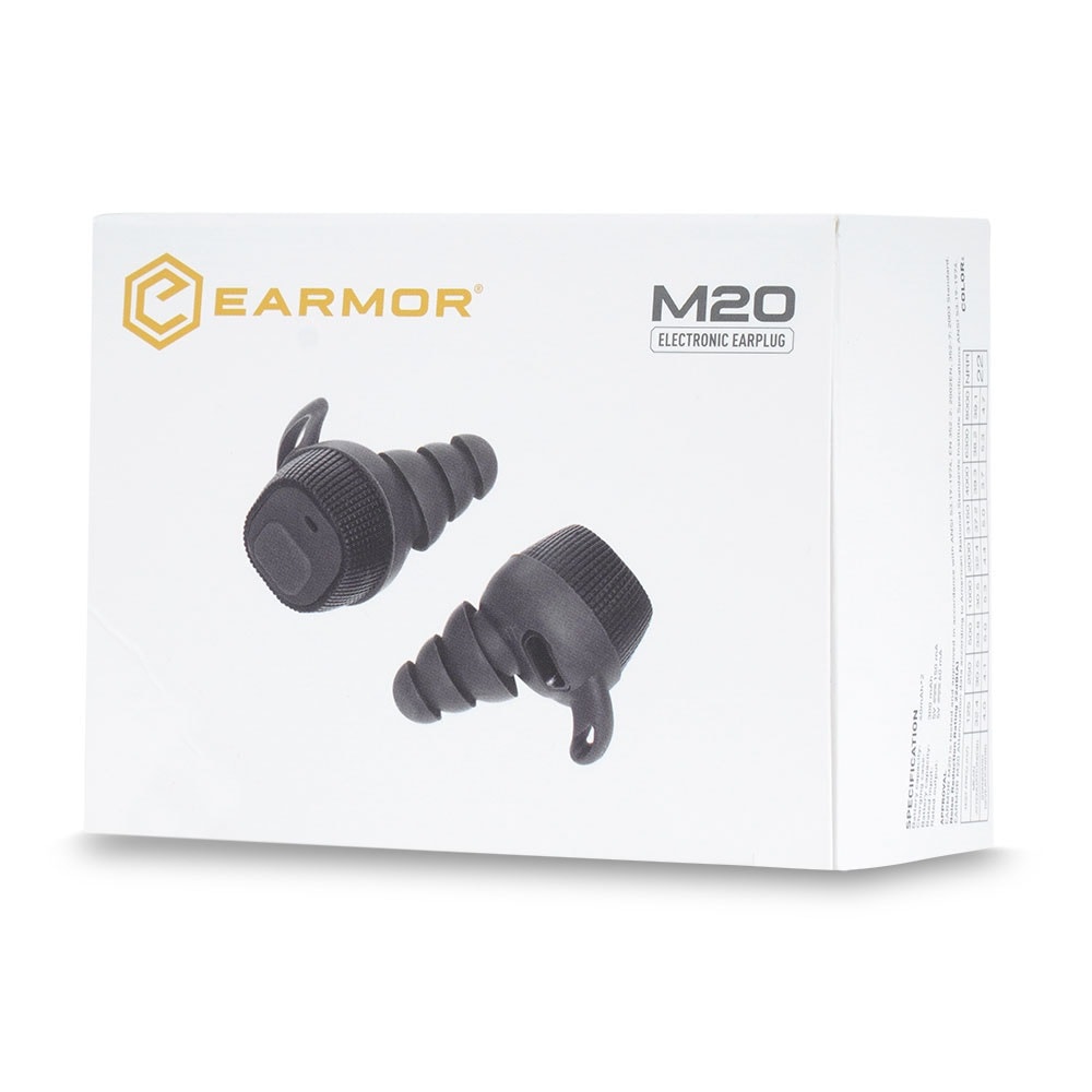 Protections auditives actives M20 Earmor - Black