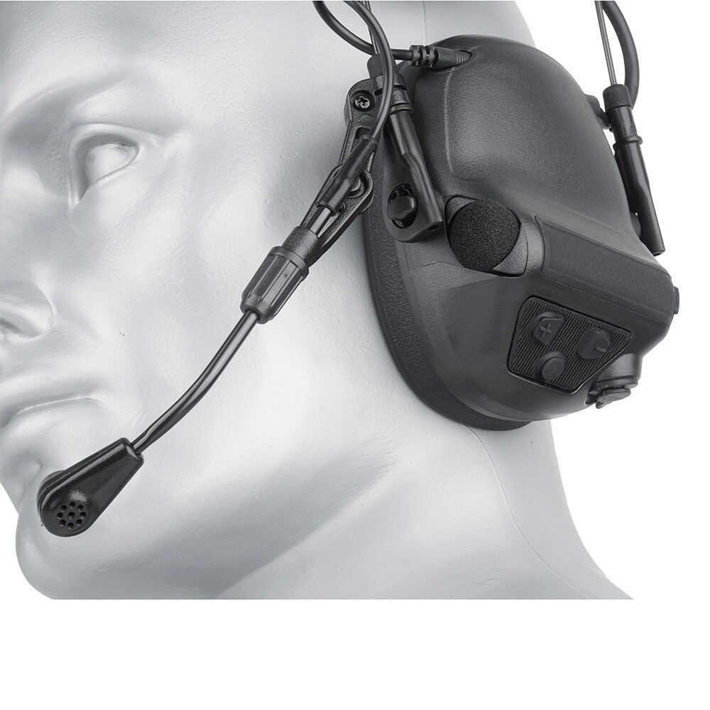 Protections auditives actives M33SET Earmor - Black