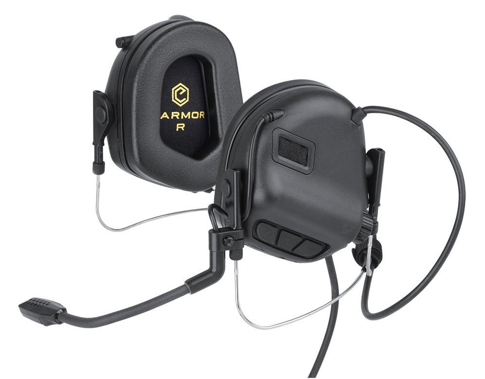 Protections auditives actives M32N-Mark 3 MilPro Earmor - Black
