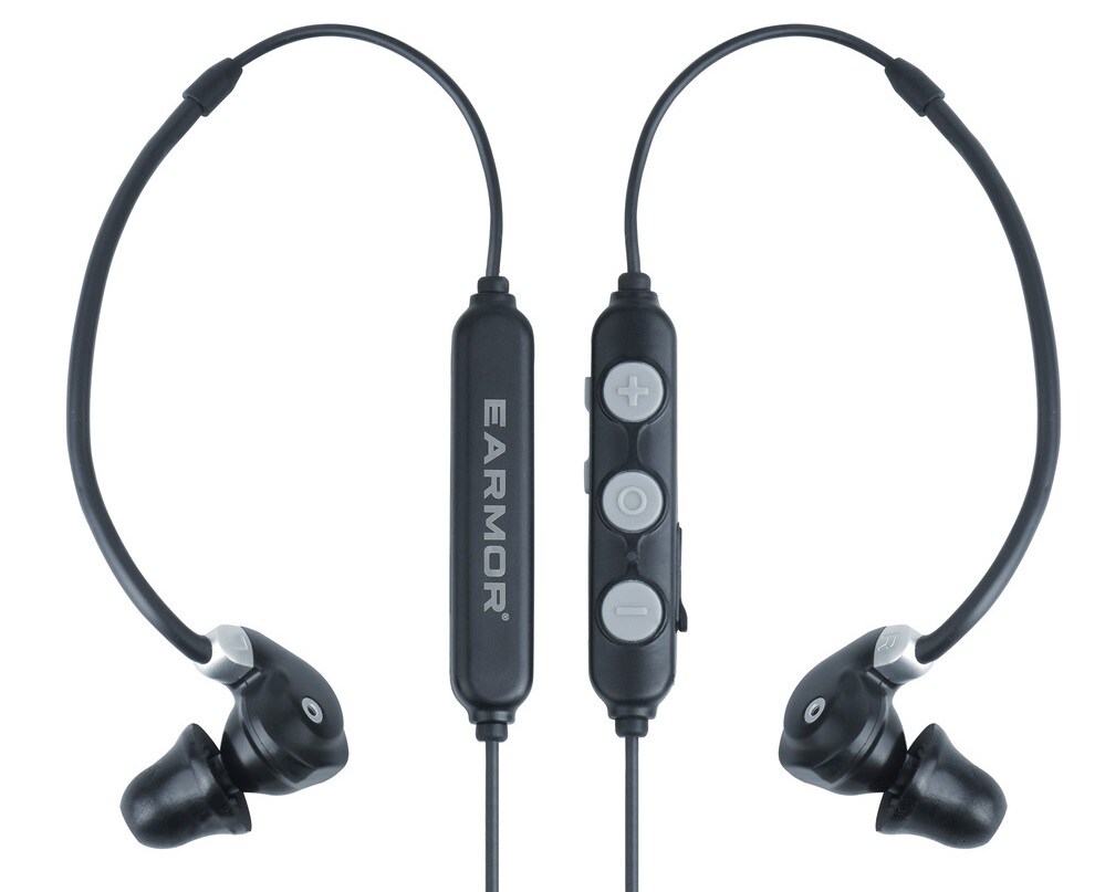Protections auditives actives M200T Bluetooth 5.4 Earmor - Black