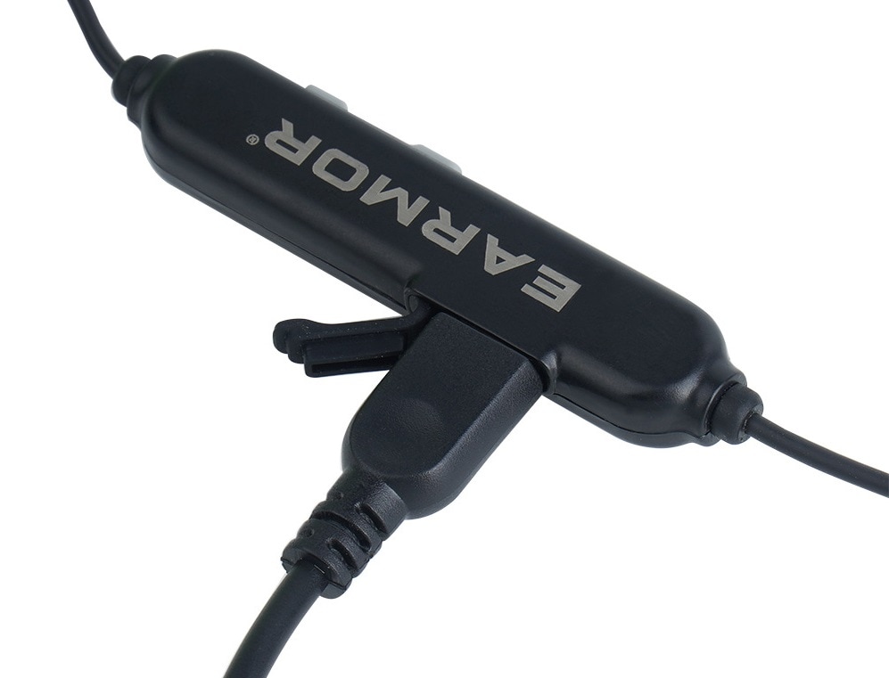 Protections auditives actives M200T Bluetooth 5.4 Earmor - Black