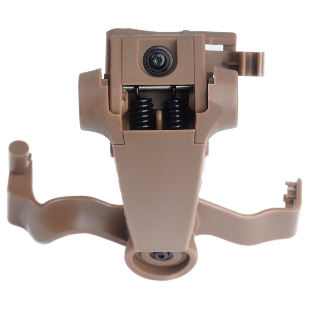 Adaptateur Earmor M16A pour casque M32 Plus sur rails ARC - Coyote Brown