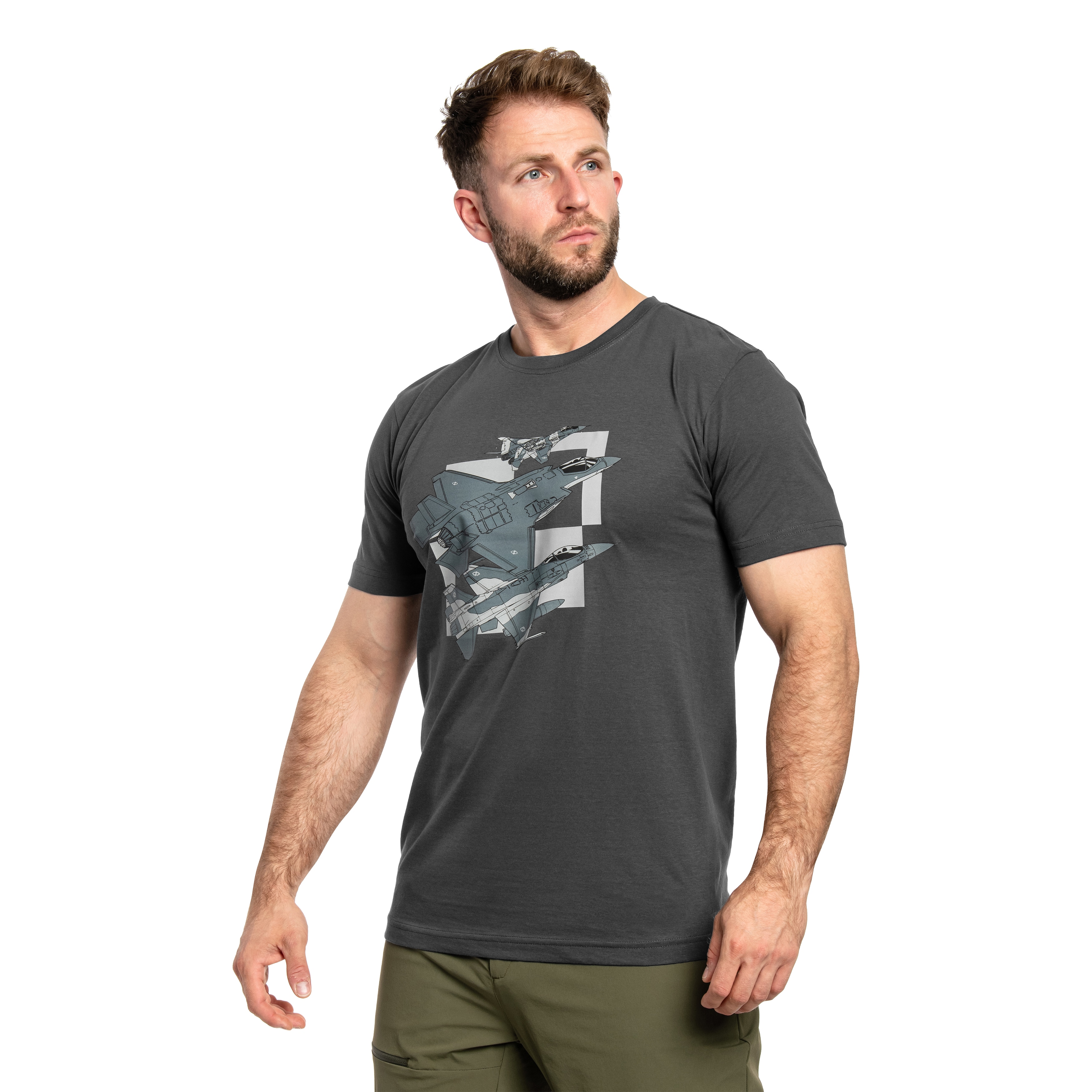 T-shirt F-35 - Grey