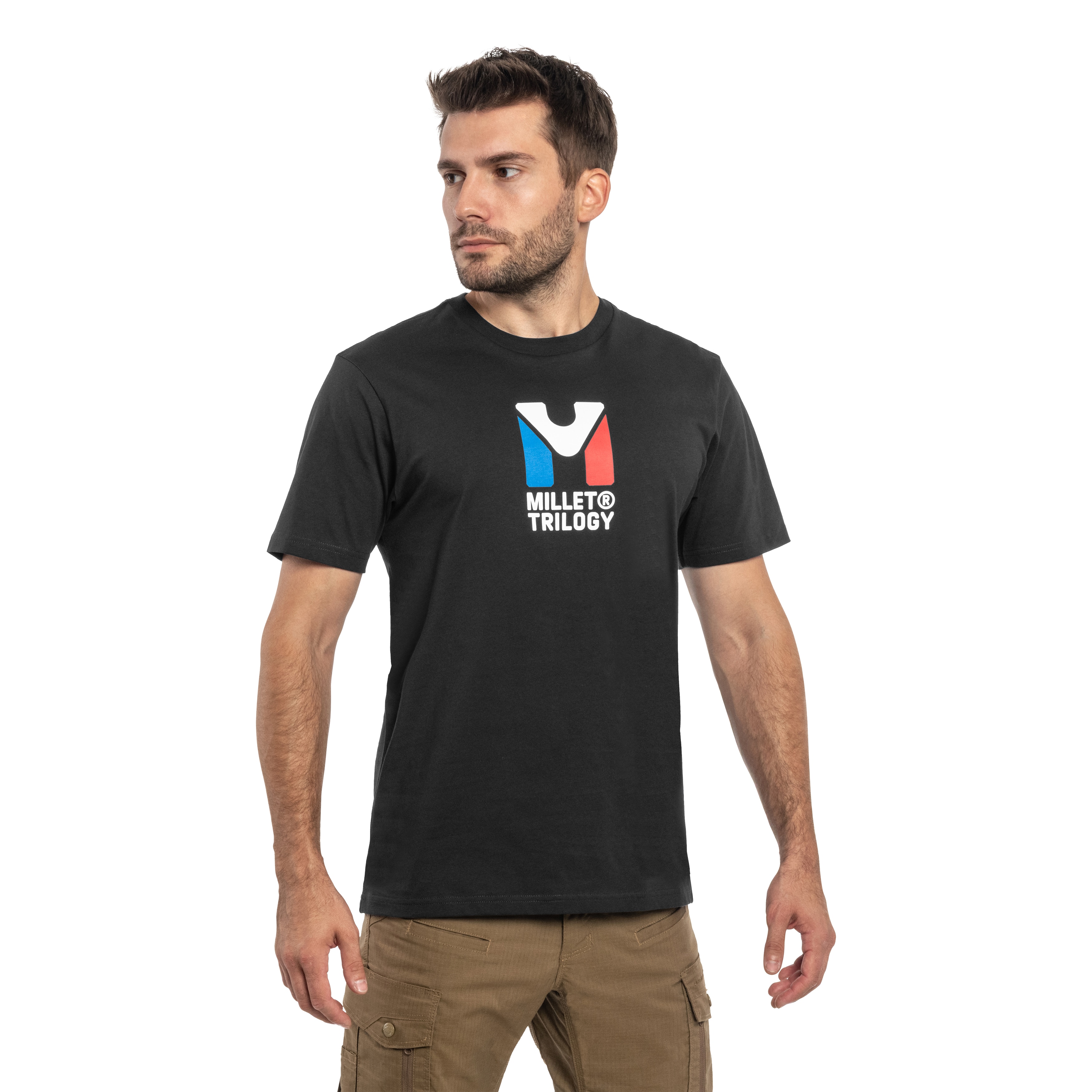 T-shirt Chamonix Trilogy Millet  - Black