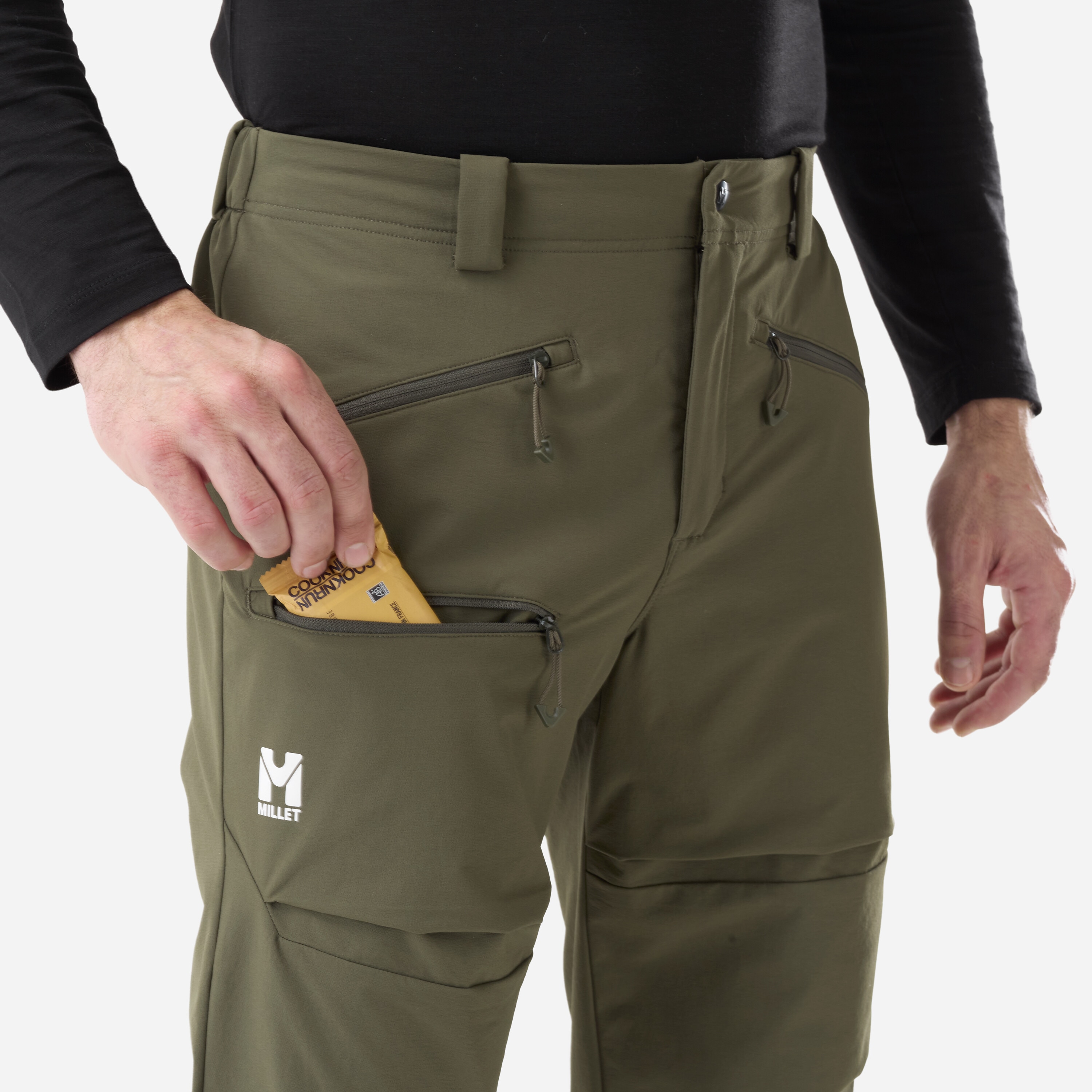 Pantalon Cimai Poly Millet - Khaki