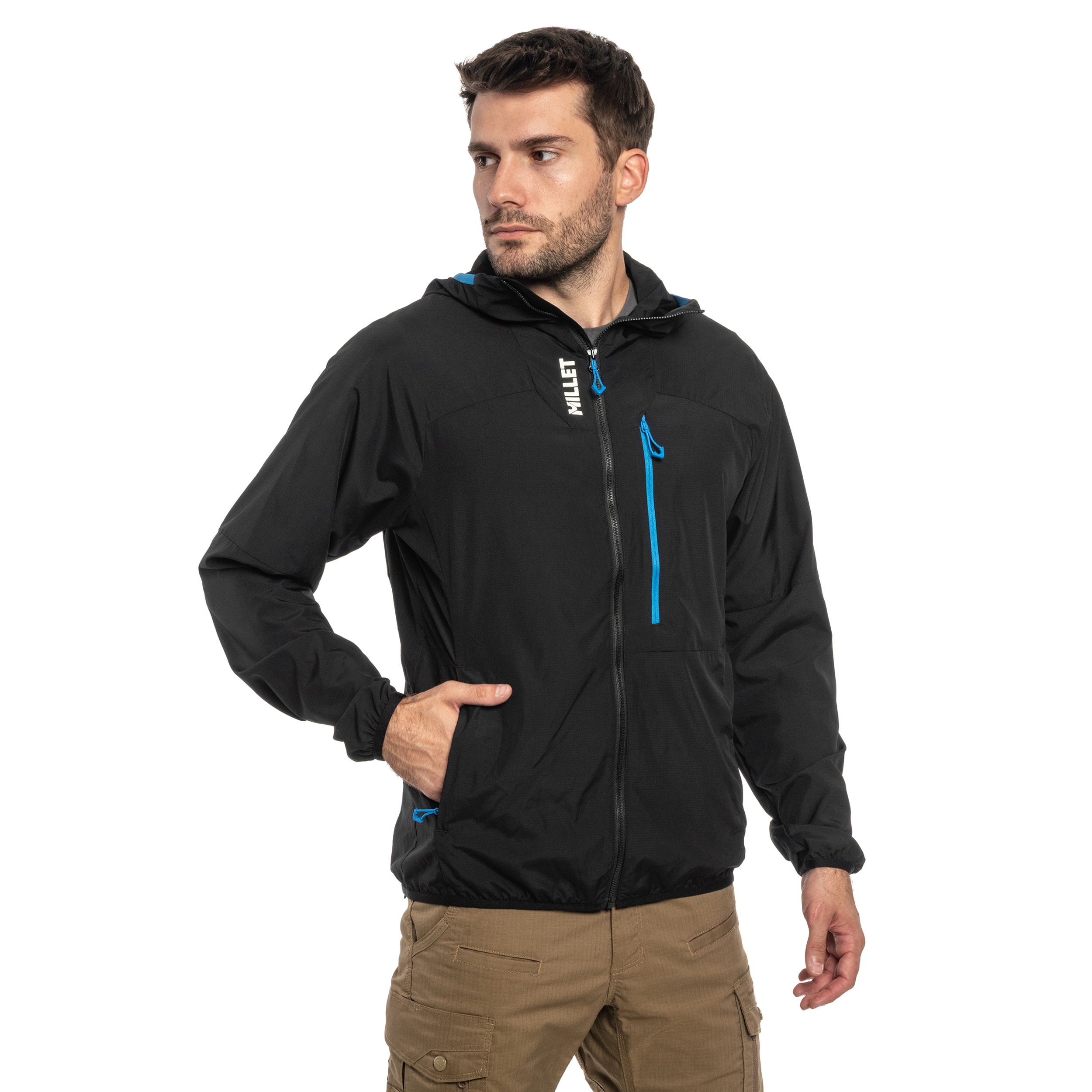 Veste Softshell Parmelan Windbreaker Millet - Black