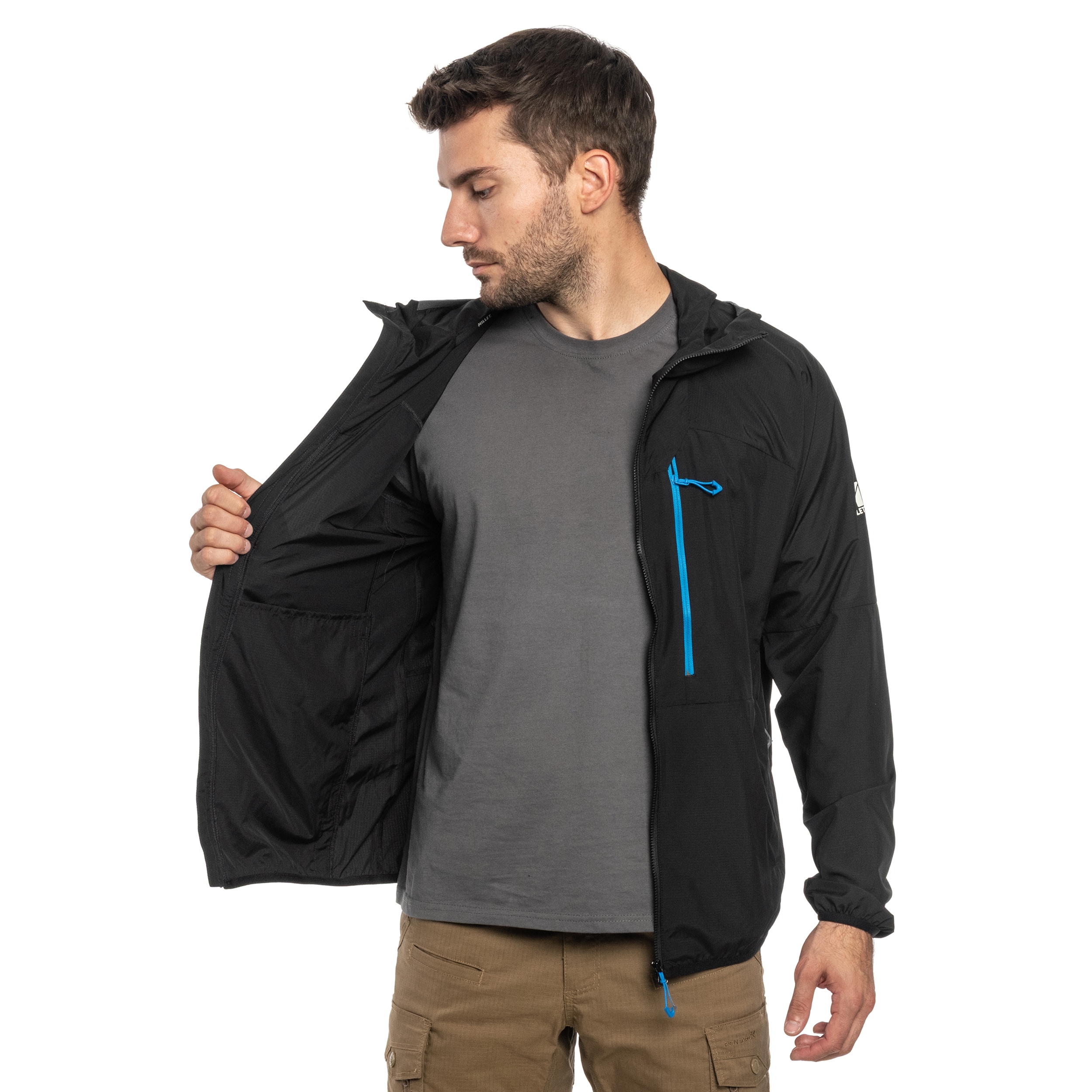 Veste Softshell Parmelan Windbreaker Millet - Black
