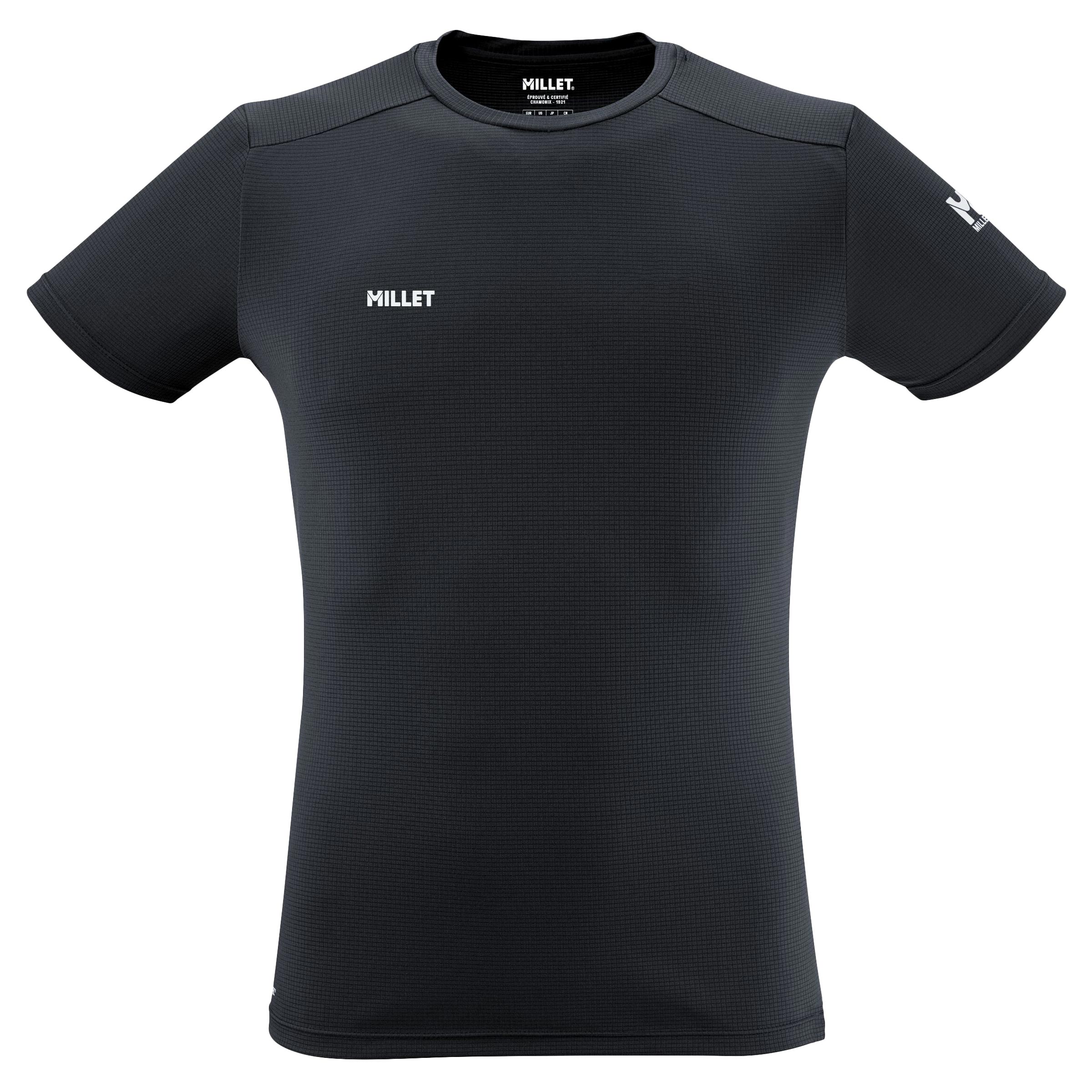 T-shirt Fusion Millet - Black