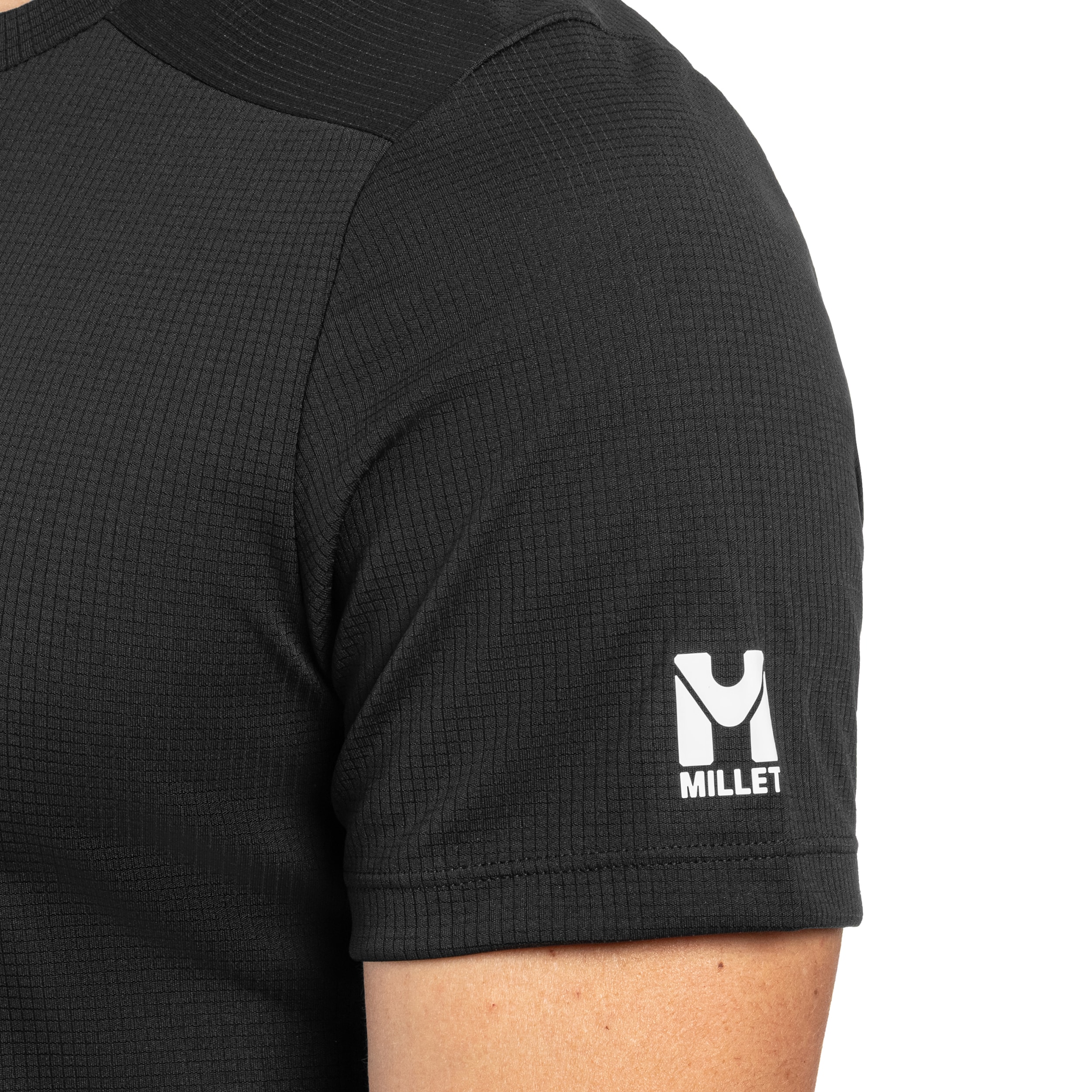T-shirt Fusion Millet - Black