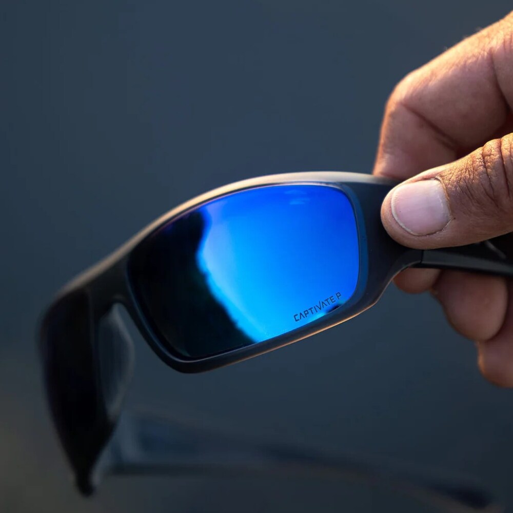 Lunettes tactiques Omega Wiley X - Captivate Polarized Blue Mirror/Matt Translucent Black