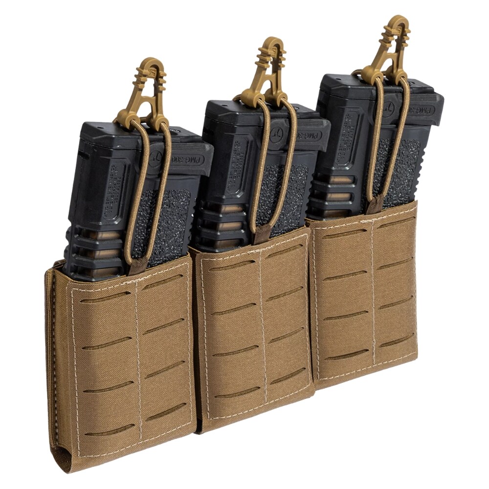 Chargeur triple pour chargeur de fusil Rifle Magazine Pouch AR15 Triple MX416-3 Lindnerhof - Coyote