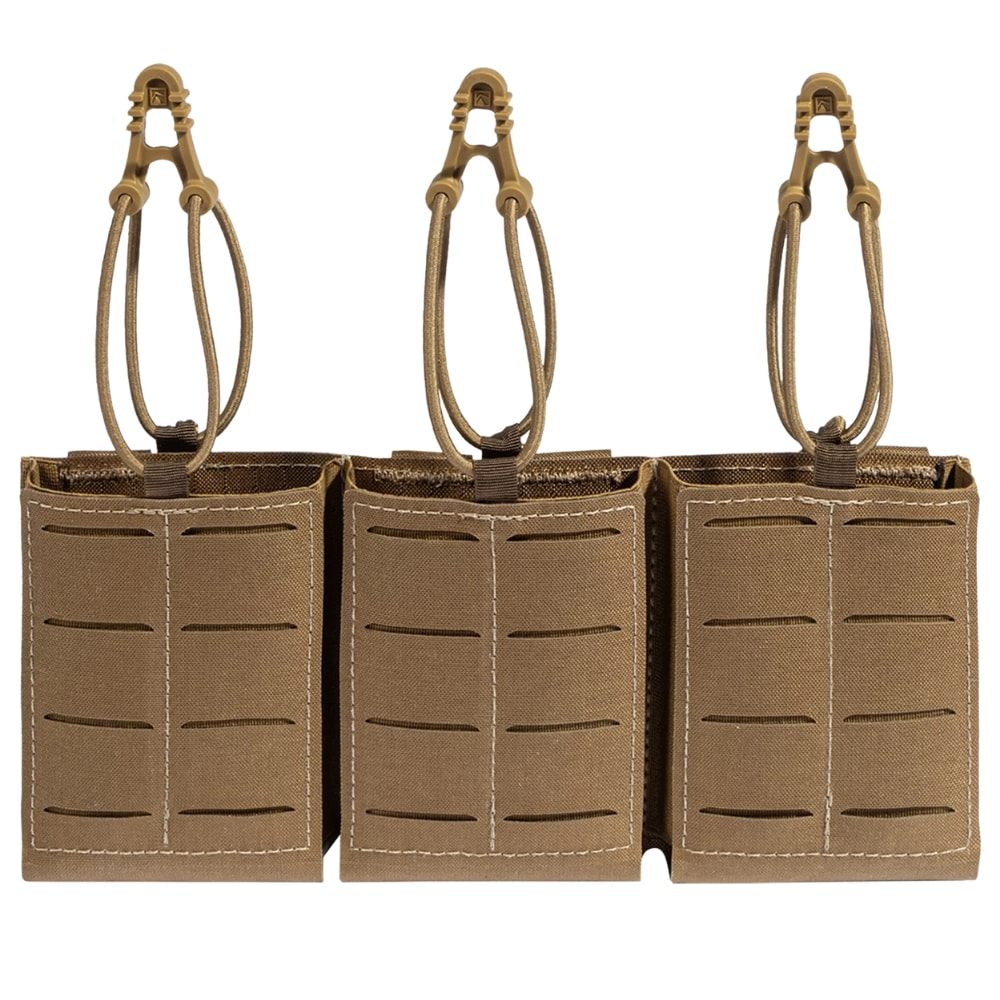 Chargeur triple pour chargeur de fusil Rifle Magazine Pouch AR15 Triple MX416-3 Lindnerhof - Coyote