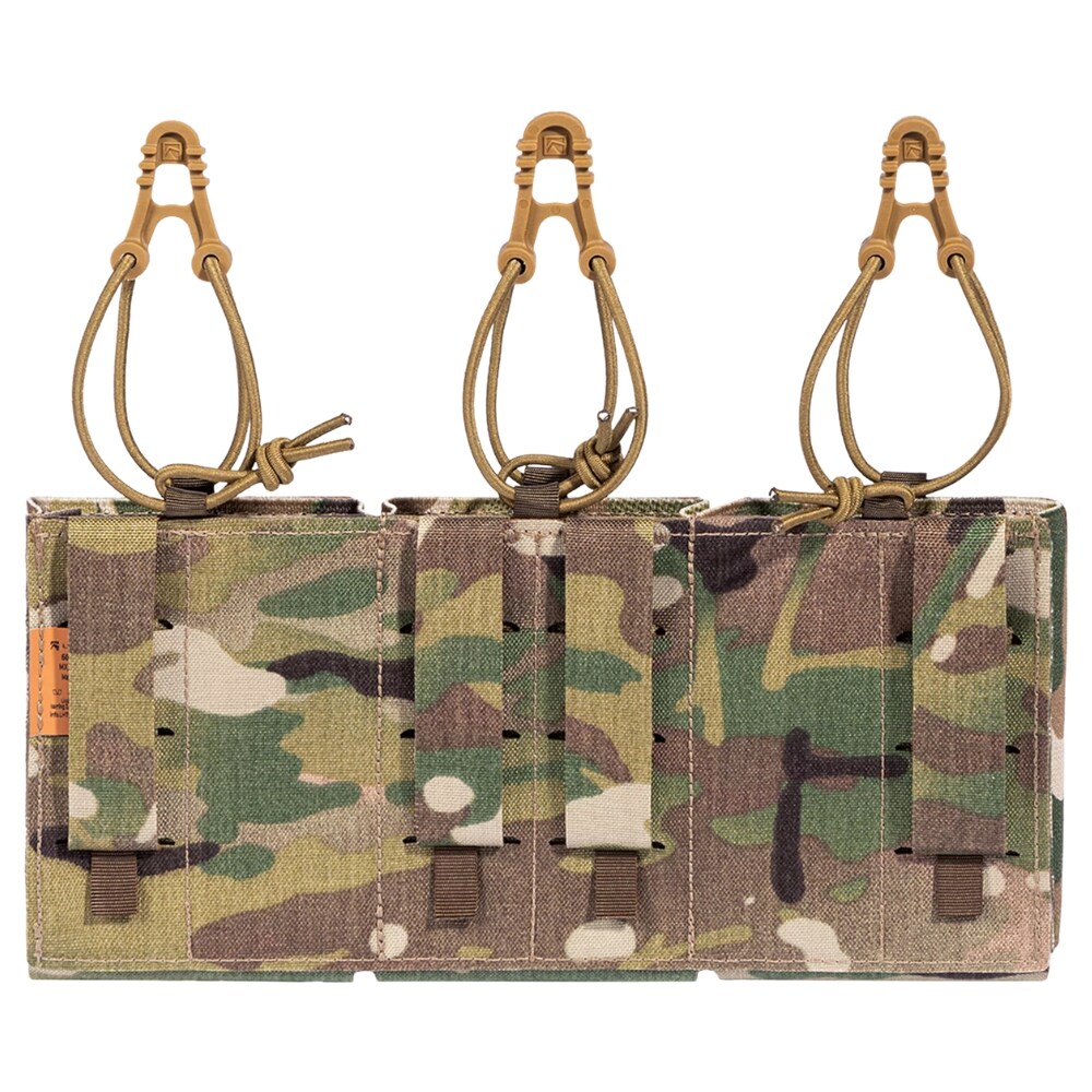 Pochette pour chargeur triple Rifle Magazine Pouch AR15 Triple MX416-3 Lindnerhof - MultiCam