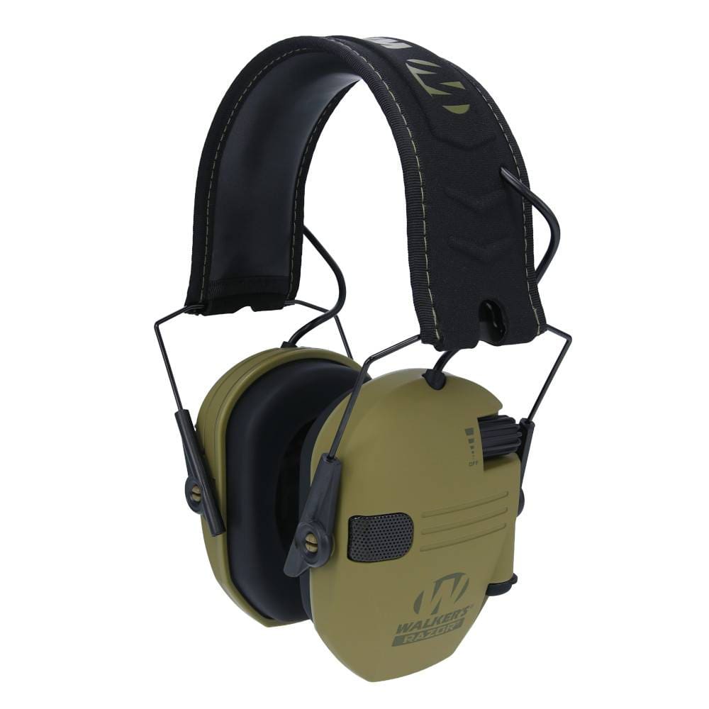 Protections auditives actives Razor Slim Electronic Muffs Walker's - Olive Drab