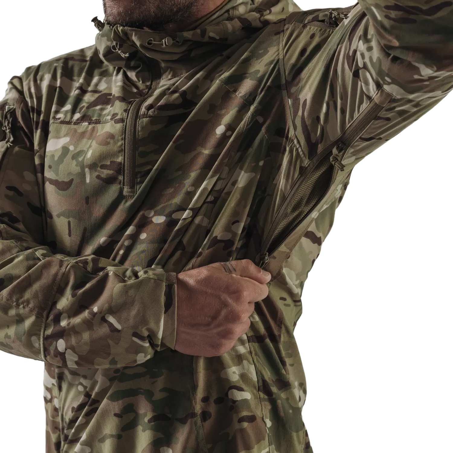 Sweat-shirt Vanguard Softshell Combat Shirt Direct Action - MultiCam