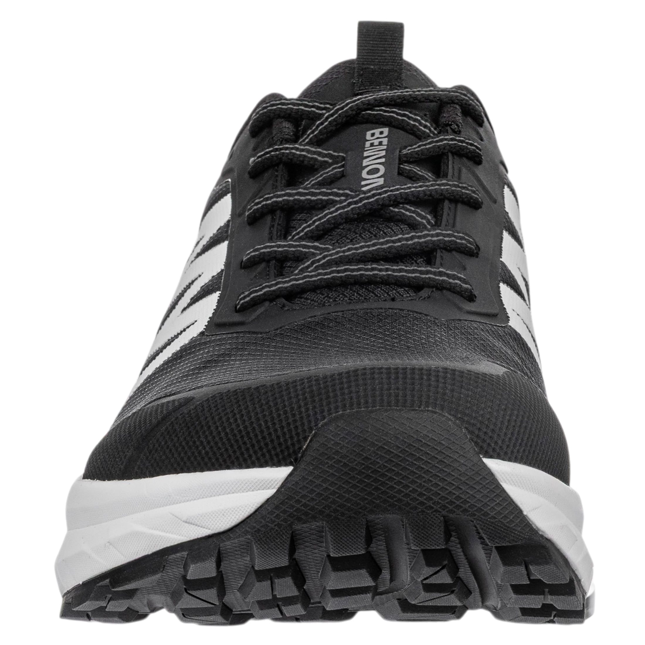 Chaussures Fjord Barefoot+ O1 Low Bennon - Black/White