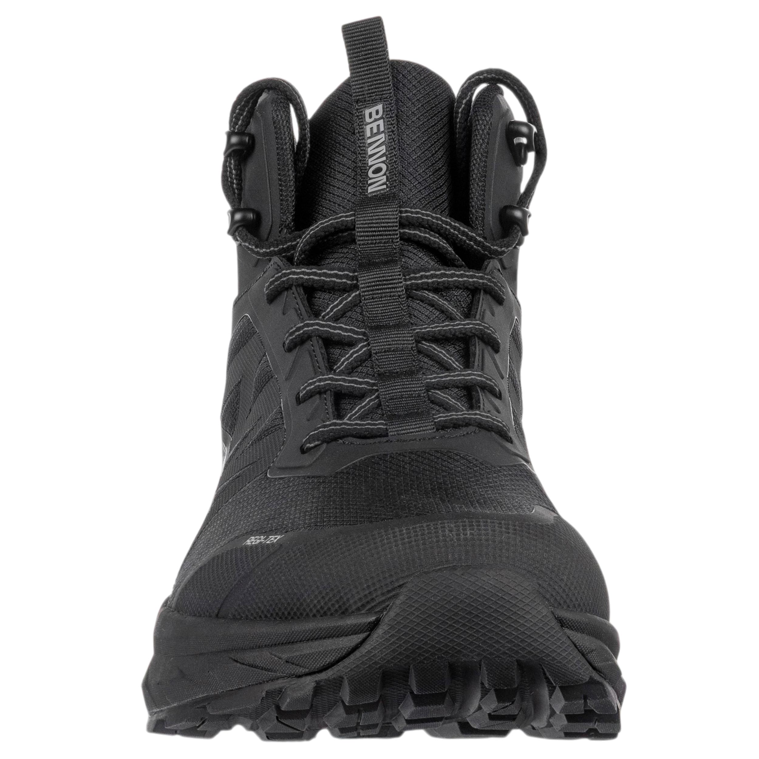 Chaussures Fjord Barefoot+ 06 Mid Bennon - Black