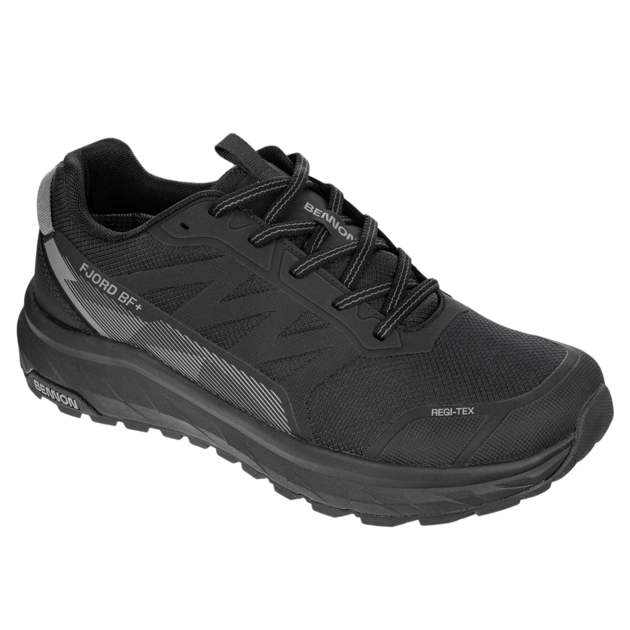 Chaussures Fjord Barefoot+ 06 NM Low Bennon - Black