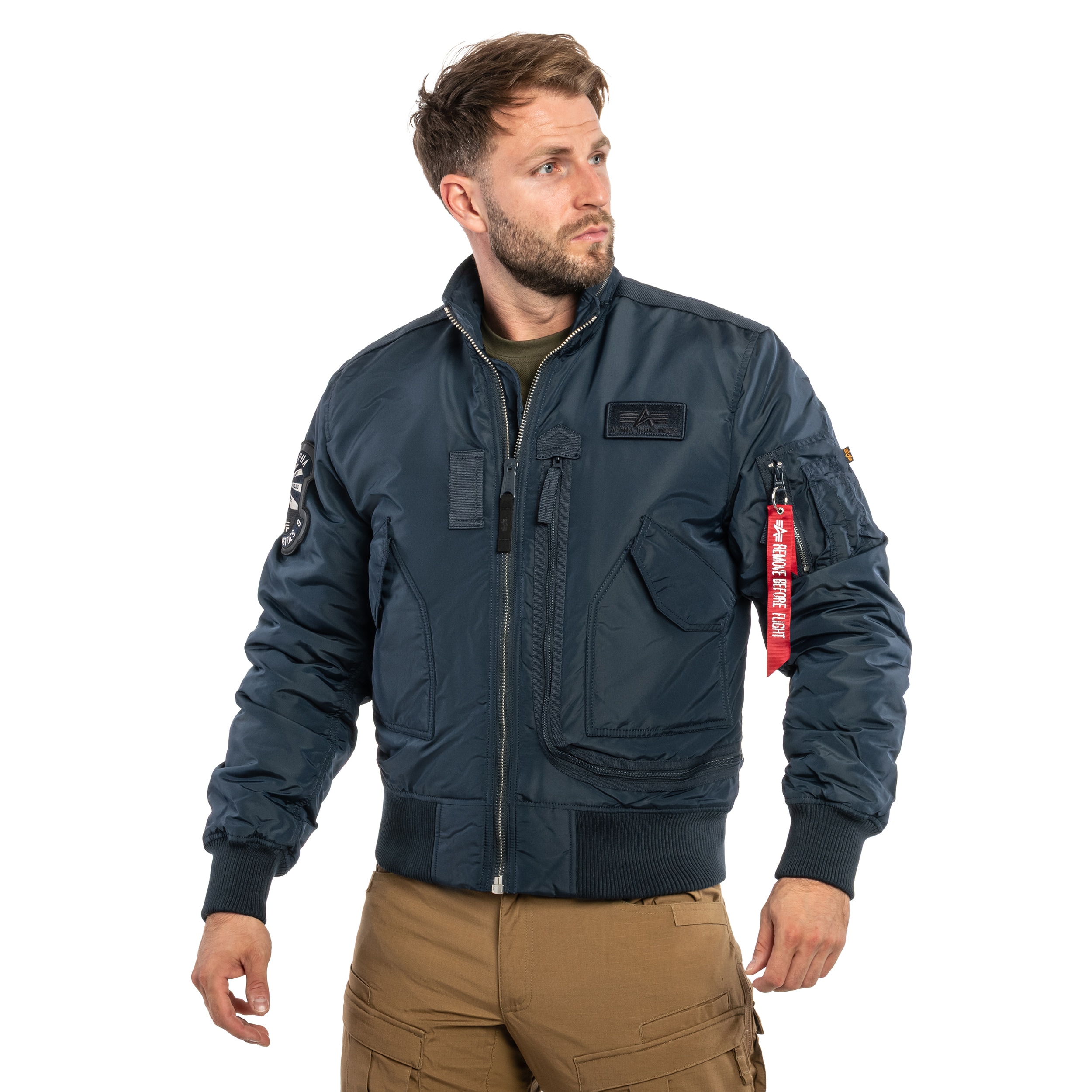 Veste Engine Alpha Industries - Replica Blue