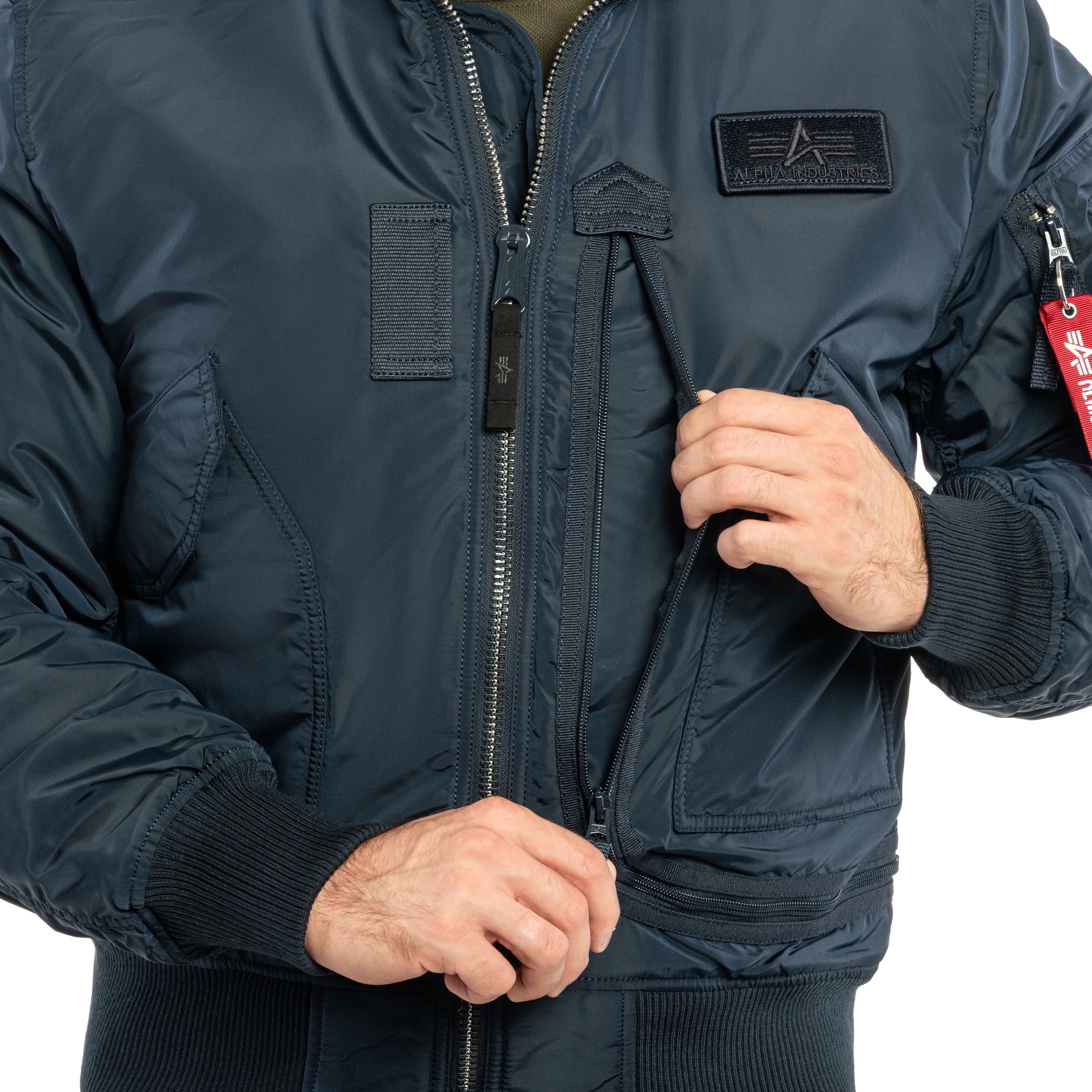 Veste Engine Alpha Industries - Replica Blue