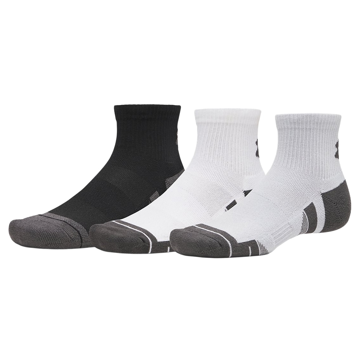 Chaussettes UA Performance Tech Under Armour - Mod Gray/White/Jet Gray 3 paires