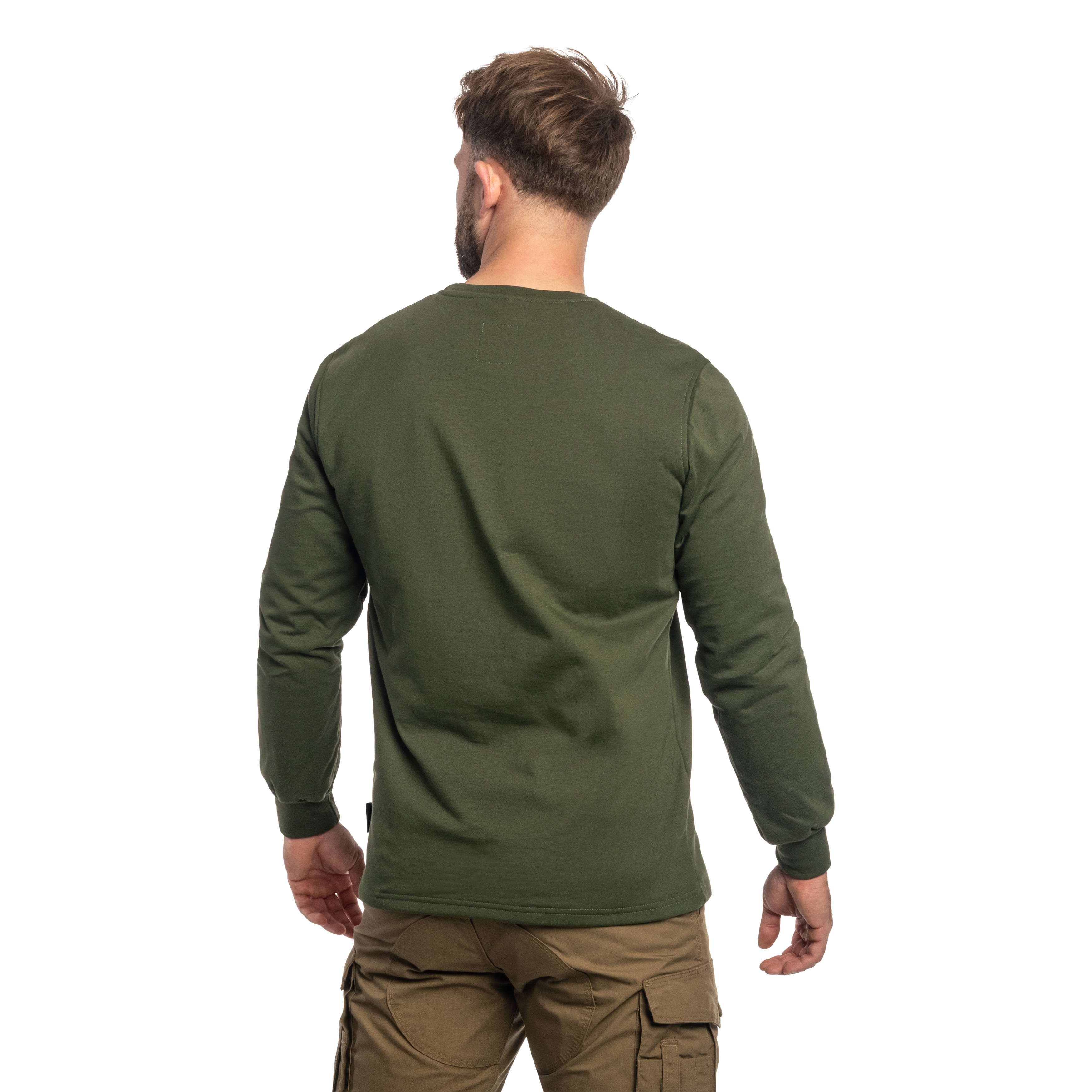 Sweatshirt anti-coupure Brunnirok Magdeburg - Olive