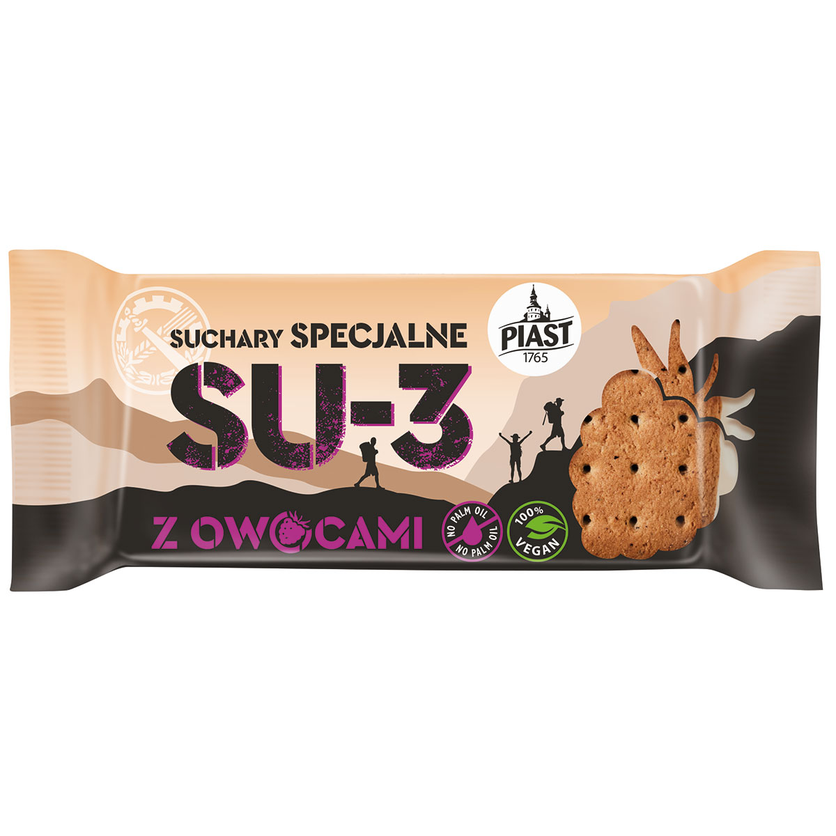 Biscottes spéciales Piast SU assortiment de saveurs - 6 szt.
