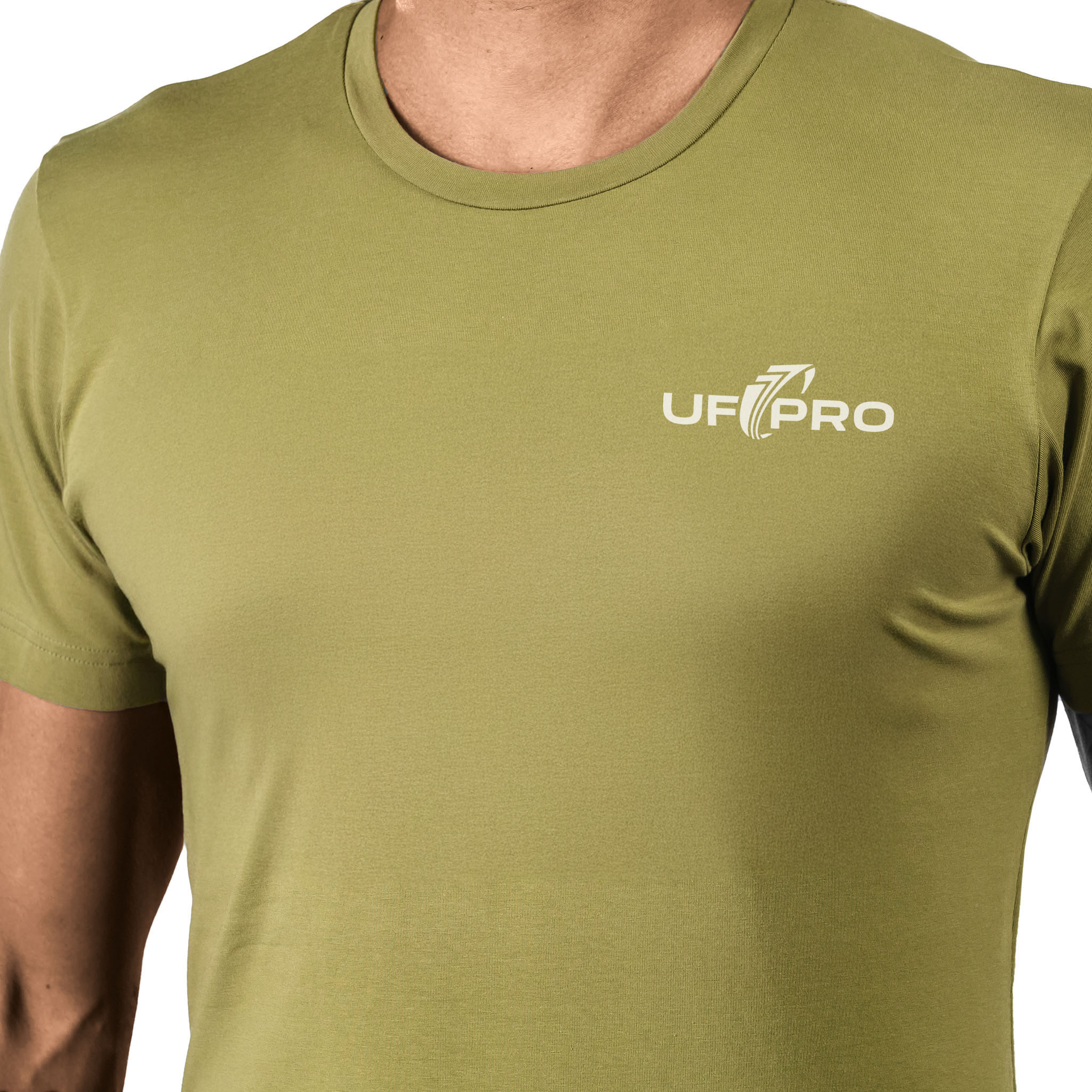 T-shirt UF PRO Everyday Logo Tee - Moss Green