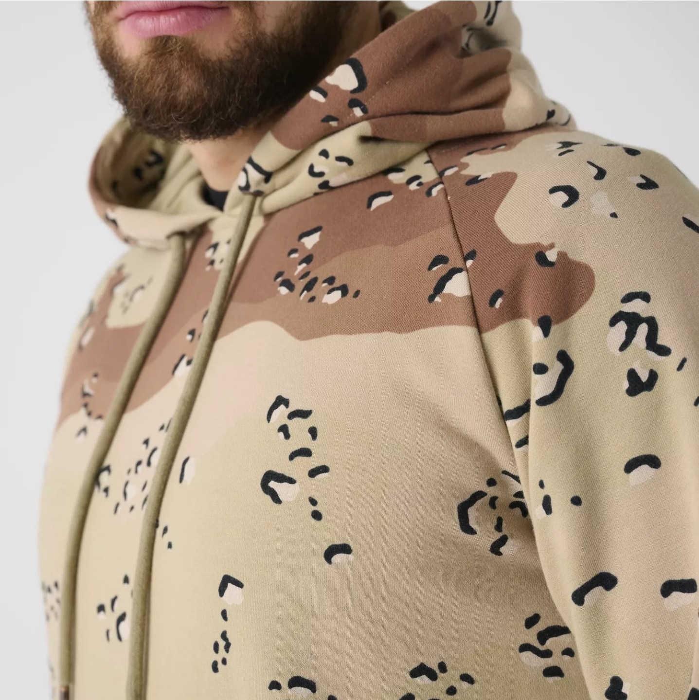 Sweat à capuche Hoodie Helikon-Tex - 6 Color Desert/Desert Night Camo