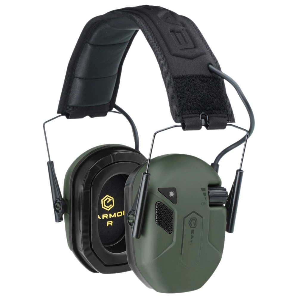 Protecteurs auditifs actifs M300T Earmor - Foliage Green