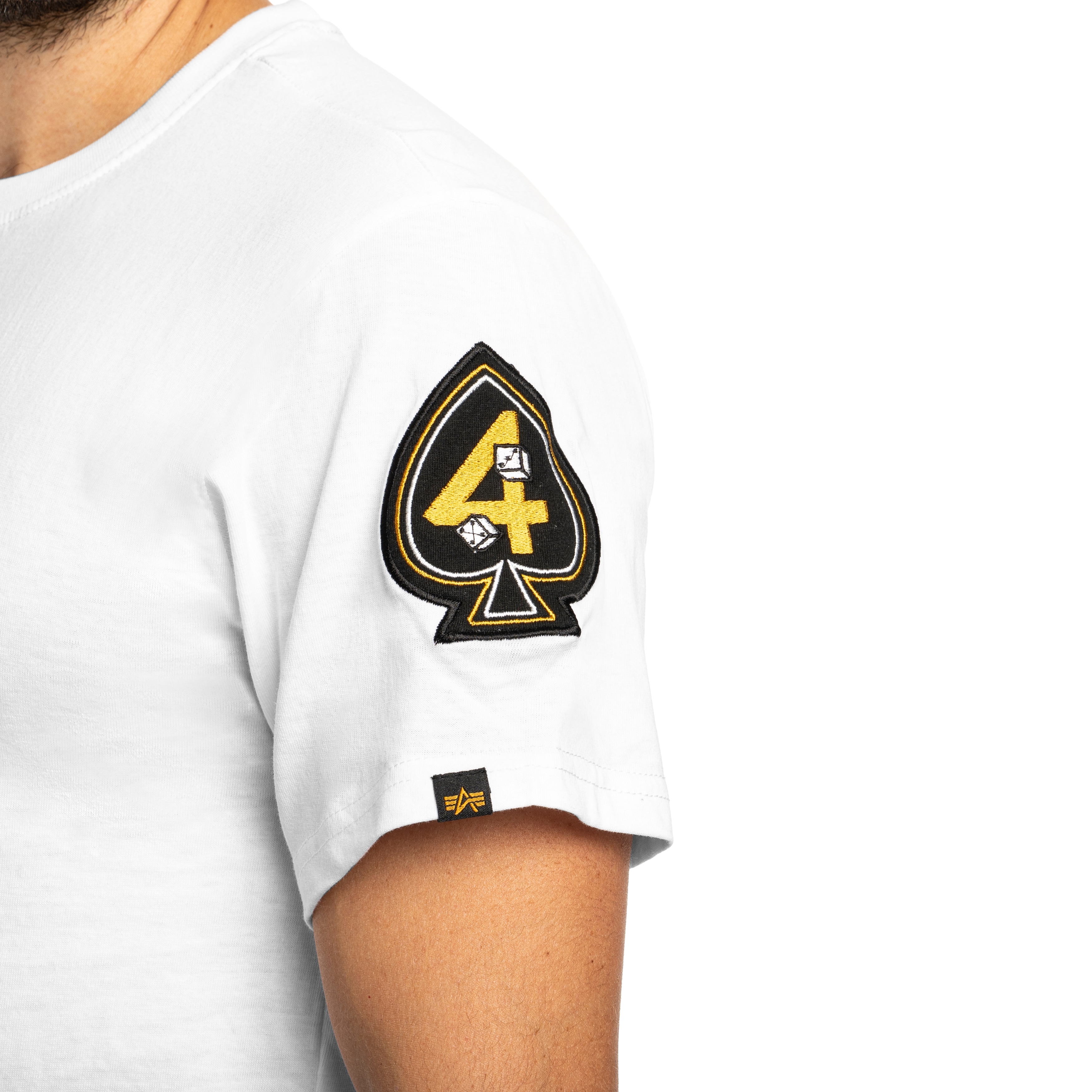 T-shirt Black Devils Alpha Industries - White