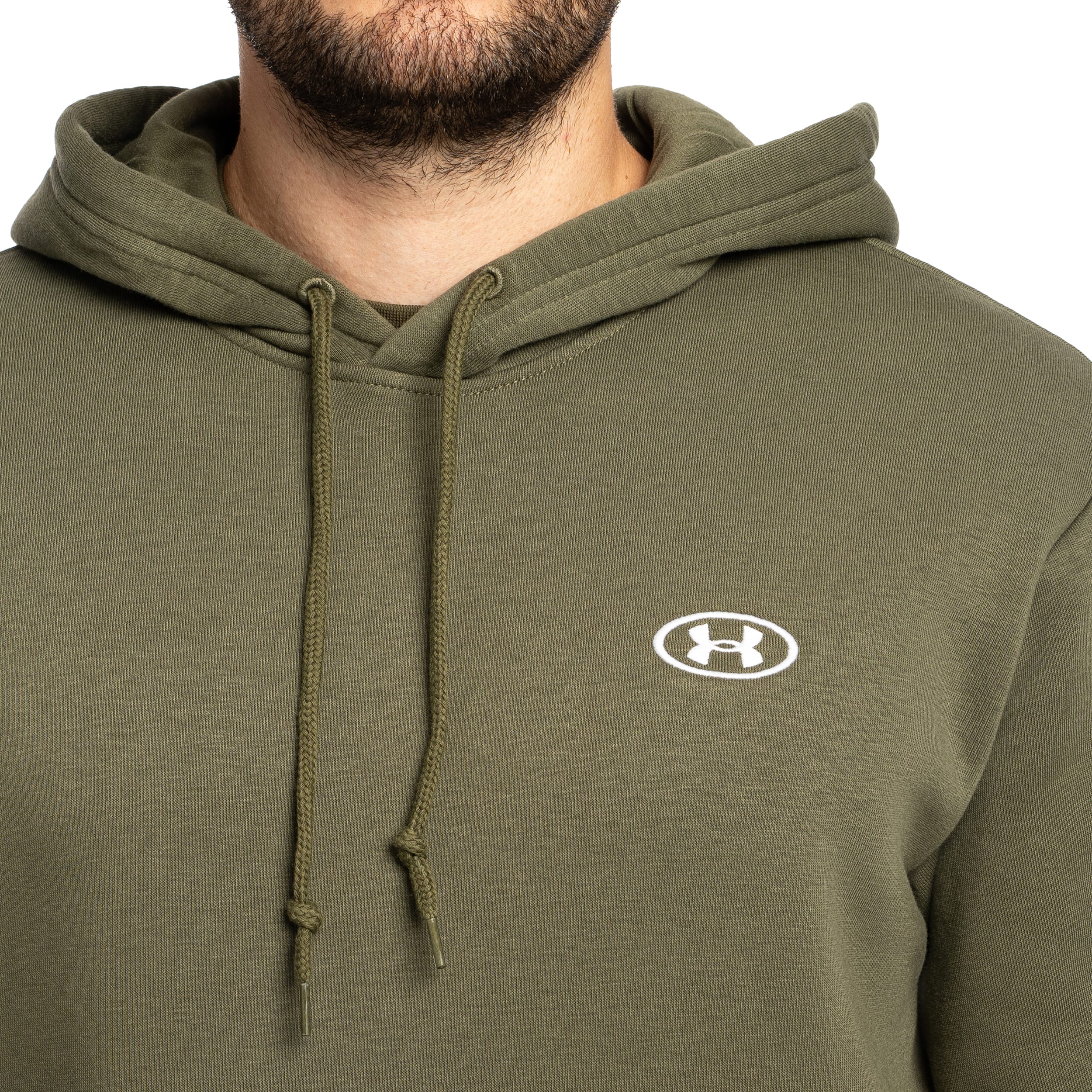 Sweat-shirt Rival Fleece Under Armour - Marine OD Green