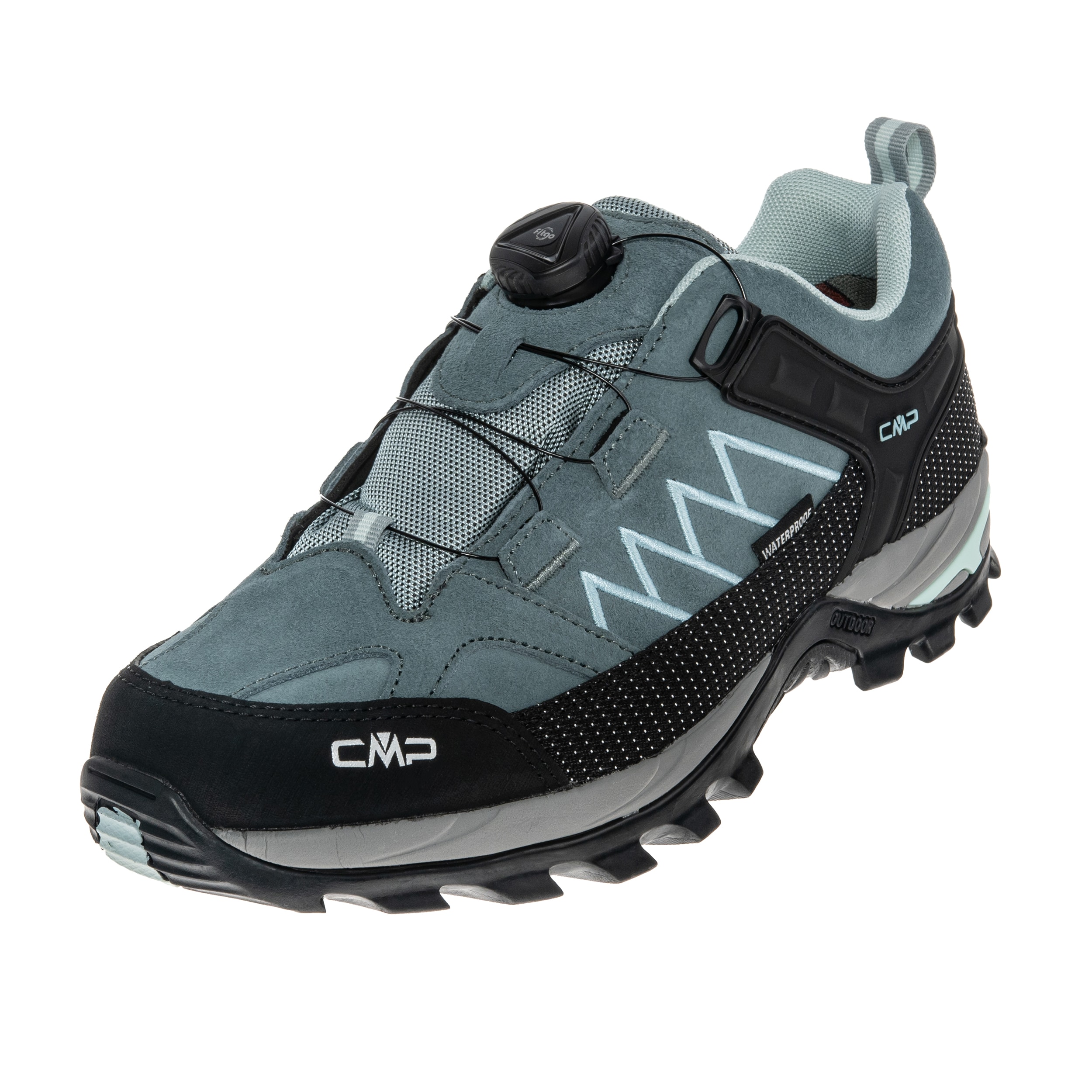 Chaussures pour femme Rigel Fitgo WP Low CMP - Mineral Green