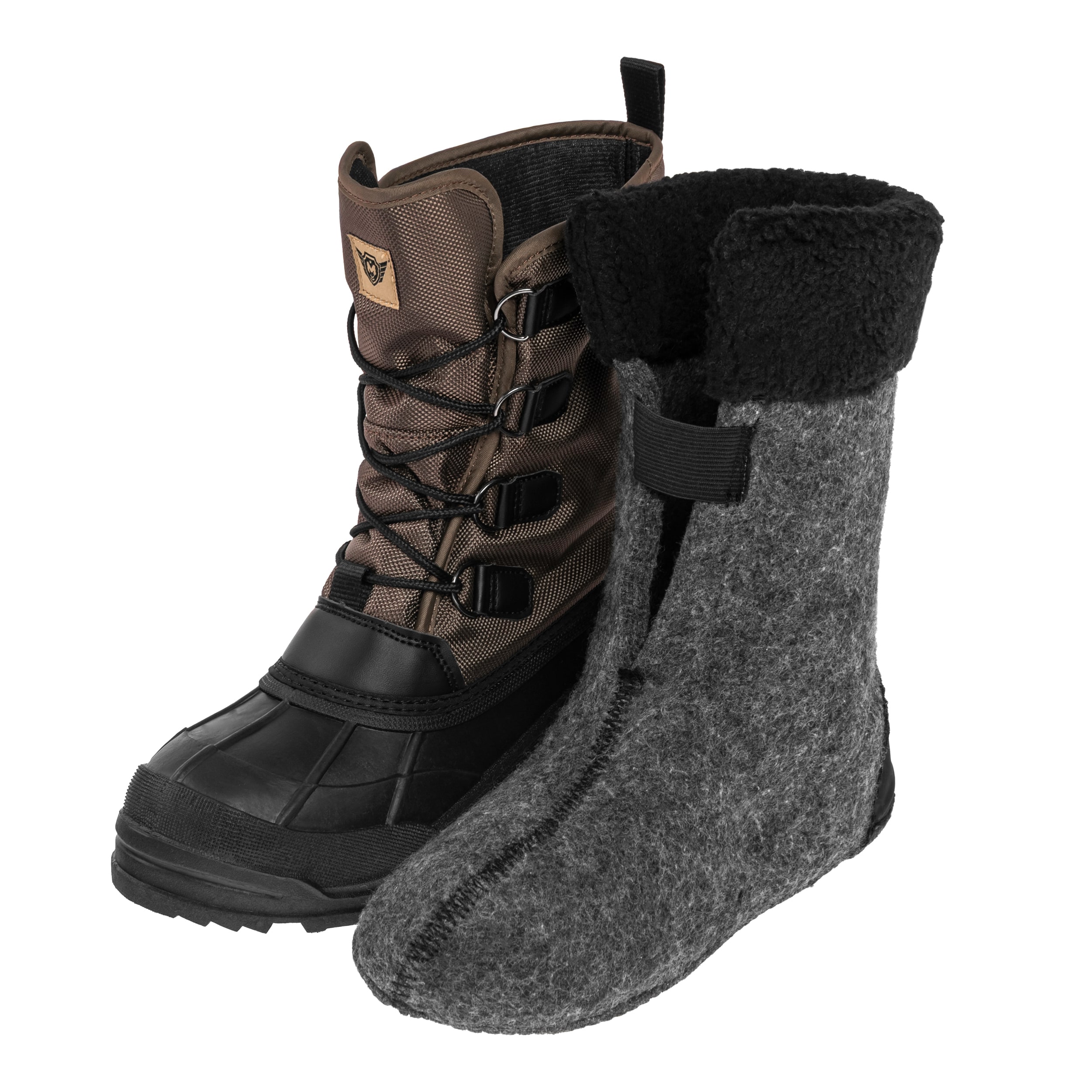 Bottes de neige Winter Boots Military Wear - Brown