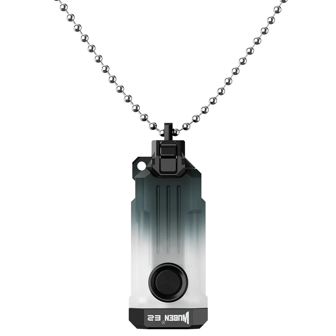 Lampe porte-clés E1 Pulse Black Wuben 150 lumens