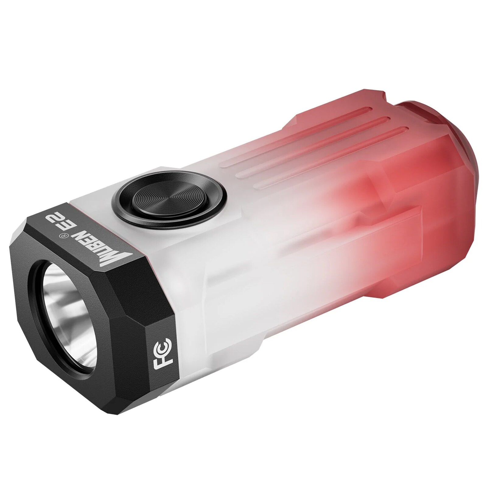 Lampe porte-clés E1 Pulse Red Wuben 150 lumens
