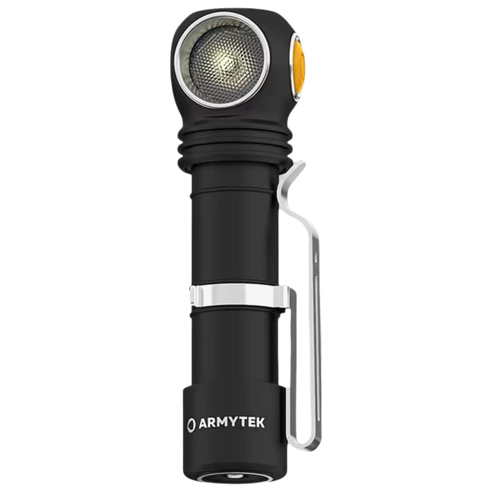 Lampe frontale et coudée Wizard C2 Magnet USB Warm PCB Armytek 1120 lumens