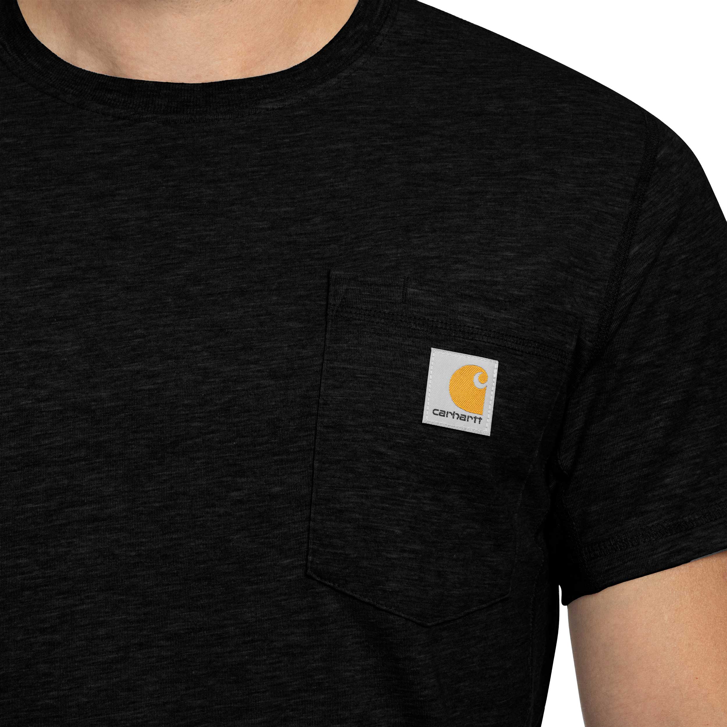 T-shirt Force Relaxed Pocket Carhartt - Black