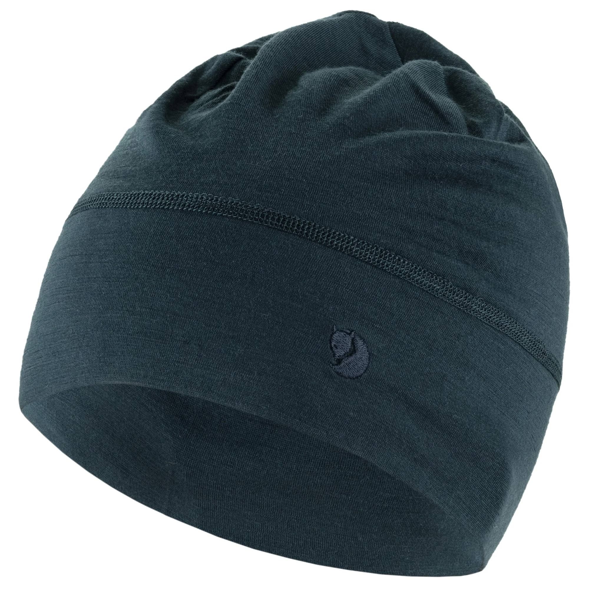 Bonnet Abisko Lite Wool Fjallraven - Dark Navy