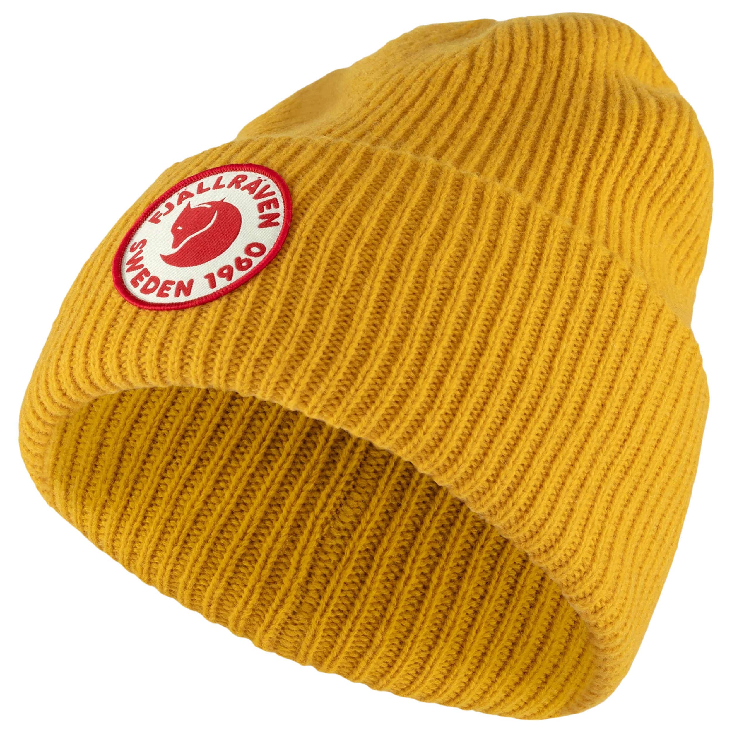 Bonnet 1960 Logo Fjallraven - Mustard Yellow