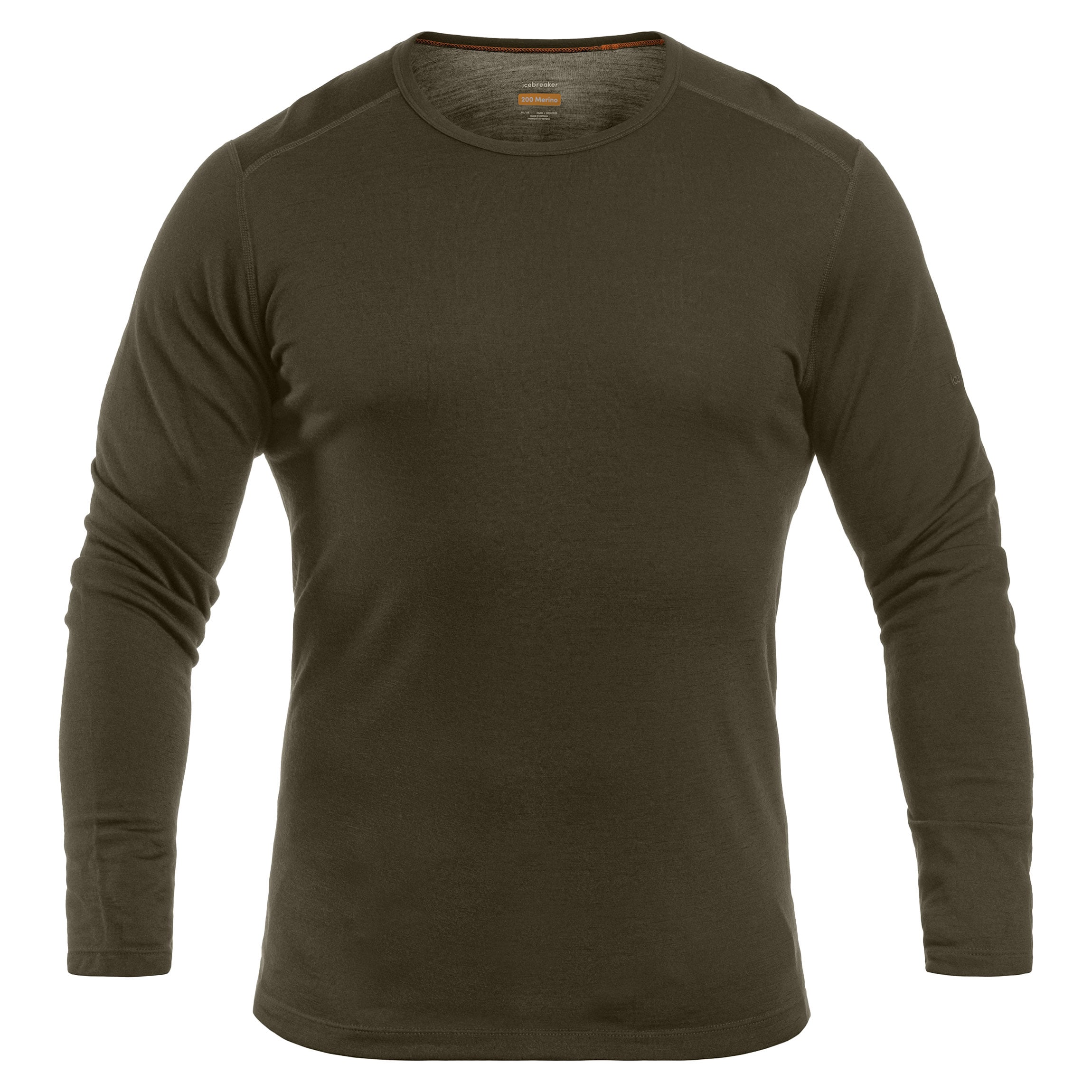 T-shirt thermique Merino 200 Oasis Crewe Icebreaker - Dark Loden