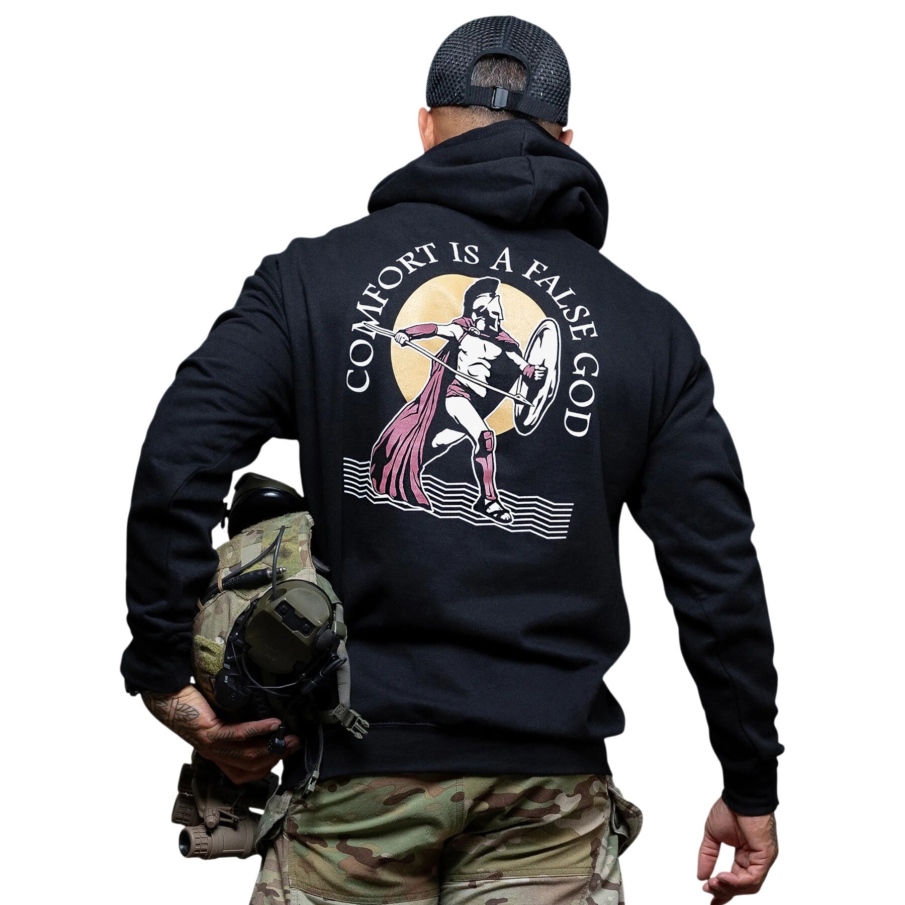 Sweat à capuche False God Hoodie Brothers in Arms - Black
