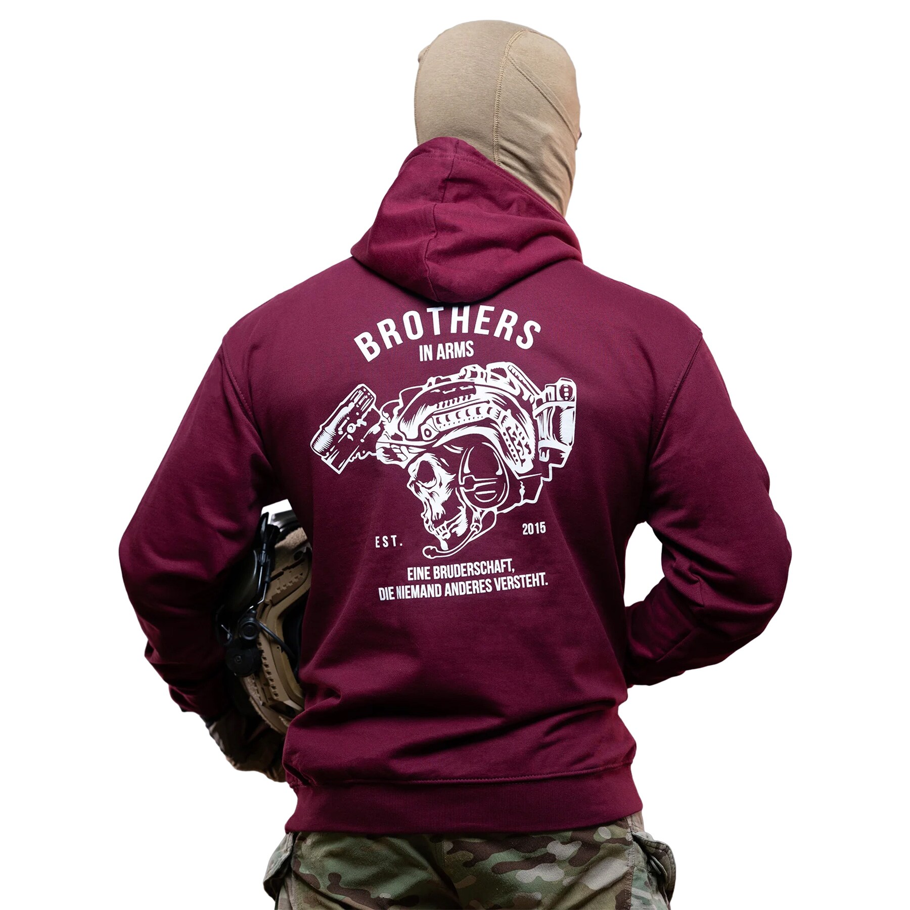 Sweat à capuche Team Hoodie Brothers in Arms - Bordeaux