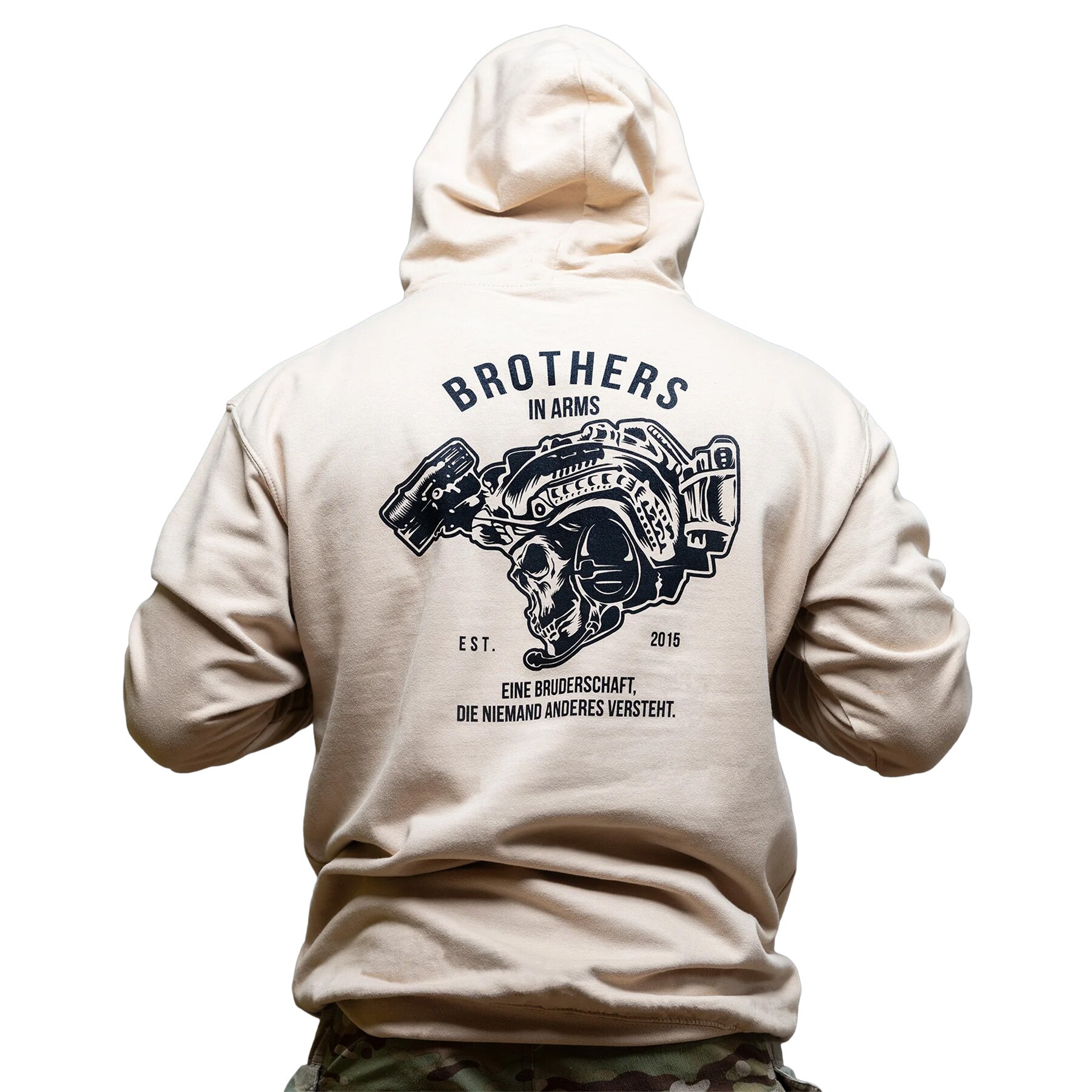 Sweat à capuche Team Hoodie Brothers in Arms - Sand