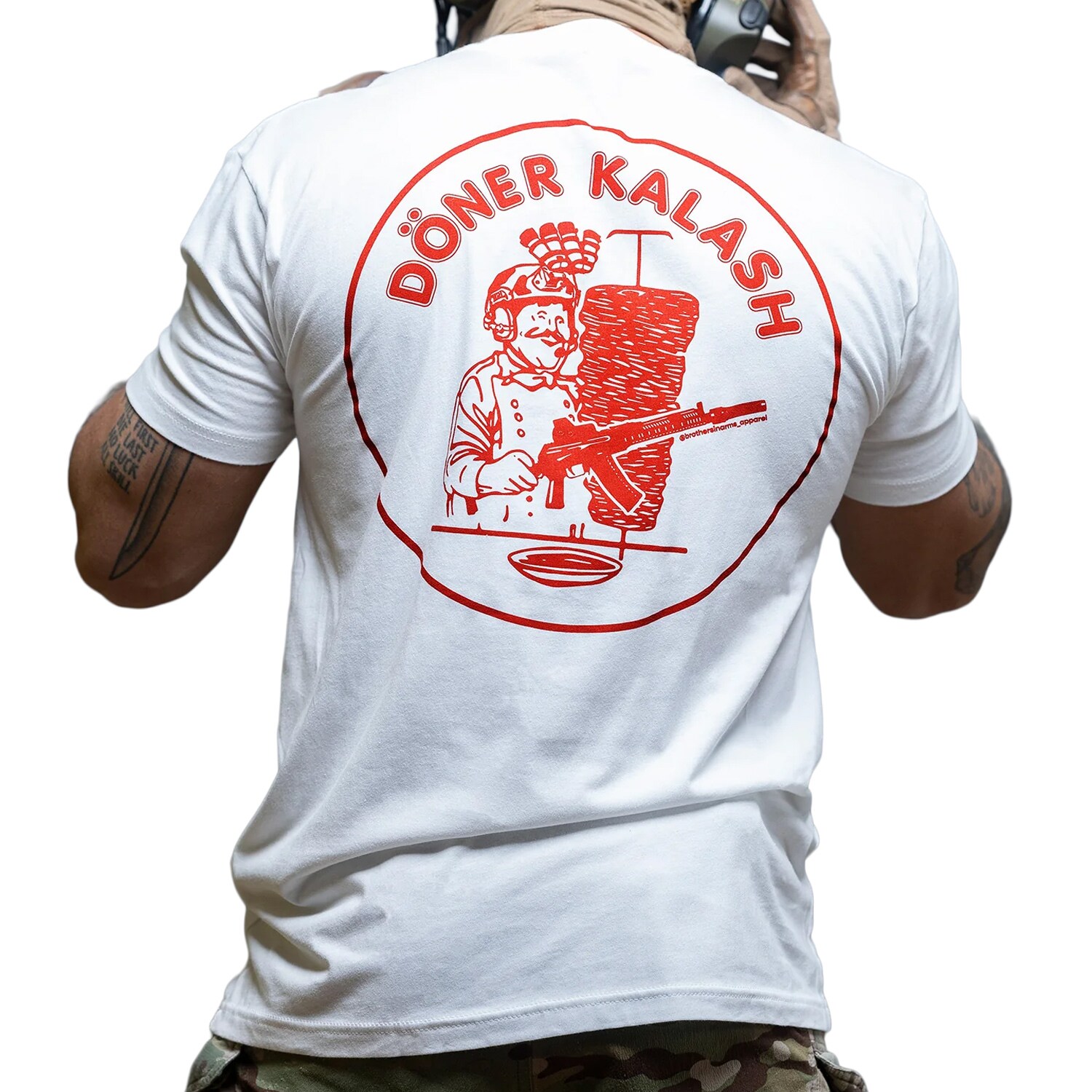 T-shirt Döner Kalash Spicy Brothers In Arms - White