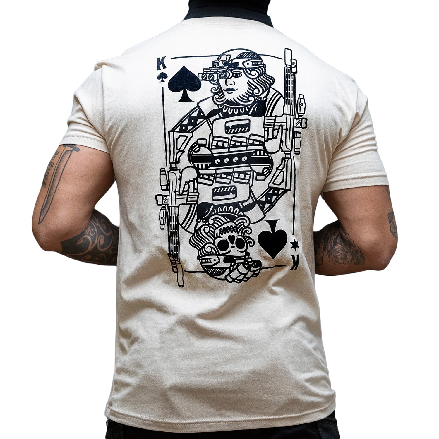 T-shirt Kings of Spades Brothers In Arms - Sand