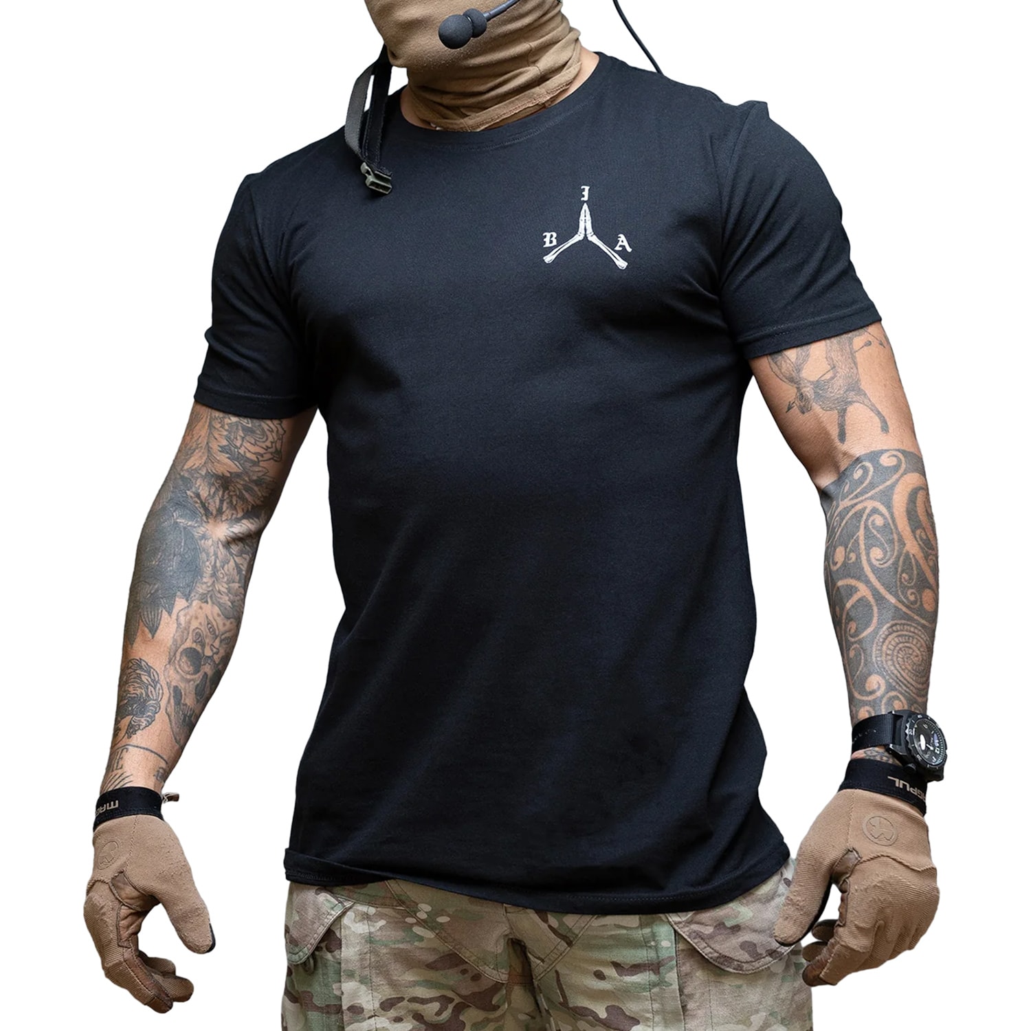 T-shirt Stay Violent Brothers In Arms - Black